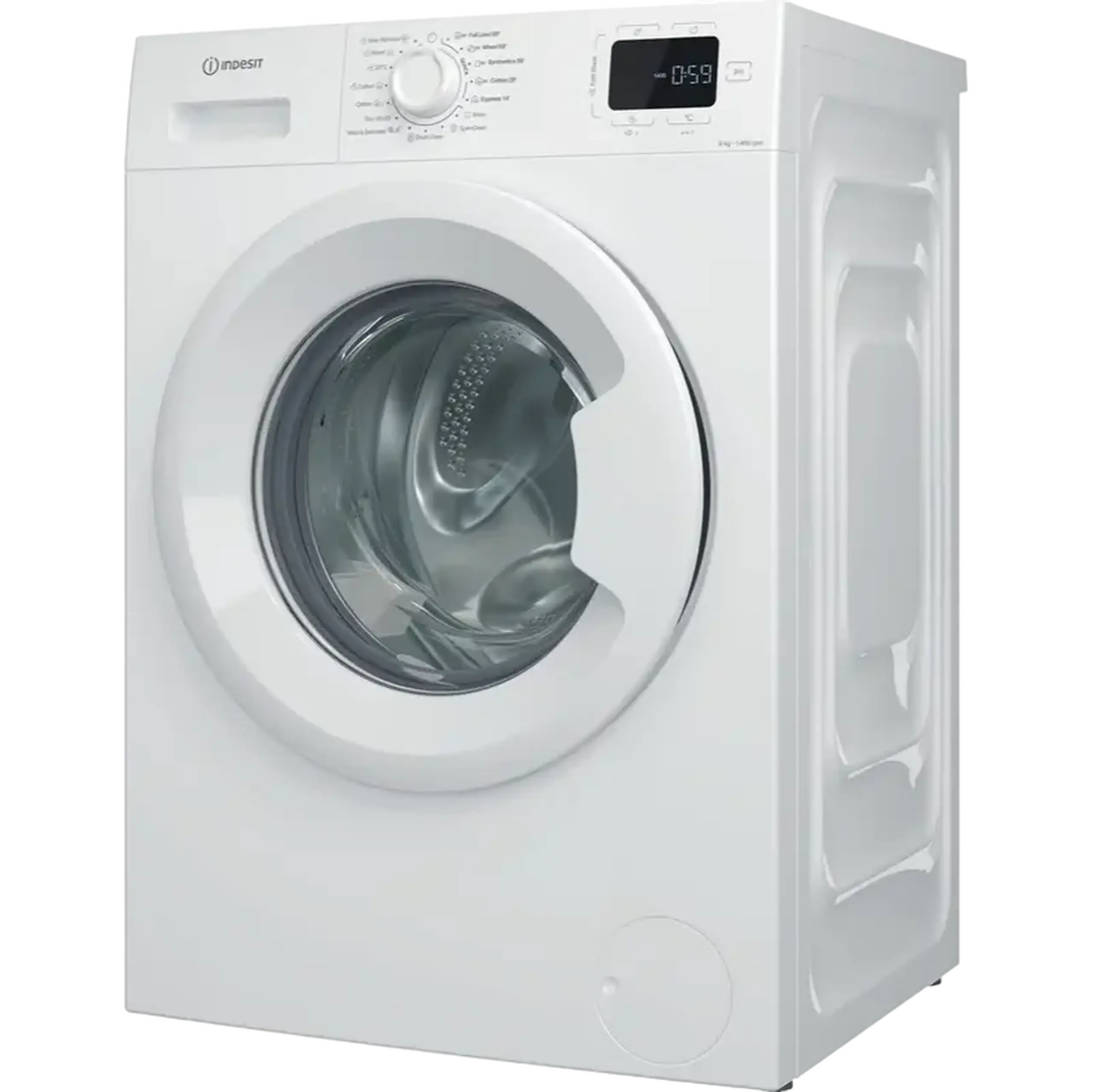 Mașină de spălat Indesit IM 864 MY, 8kg, Alb