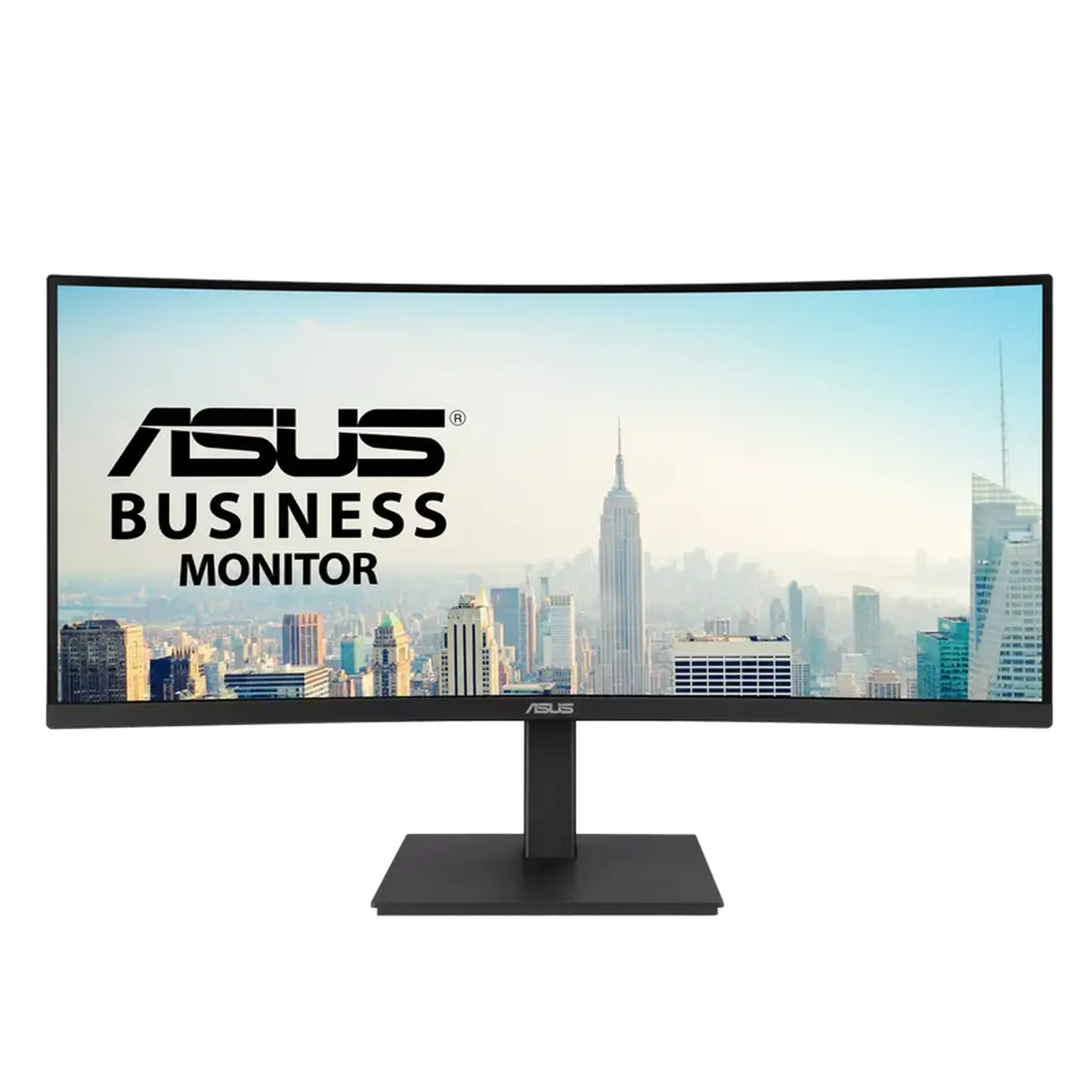 34" ASUS VA34VCPSR, negru, VA, 3440x1440, 100Hz, 4msGTG, 300cd, CR3000:1, HRD10, HDMI+DP+USB+TypeC