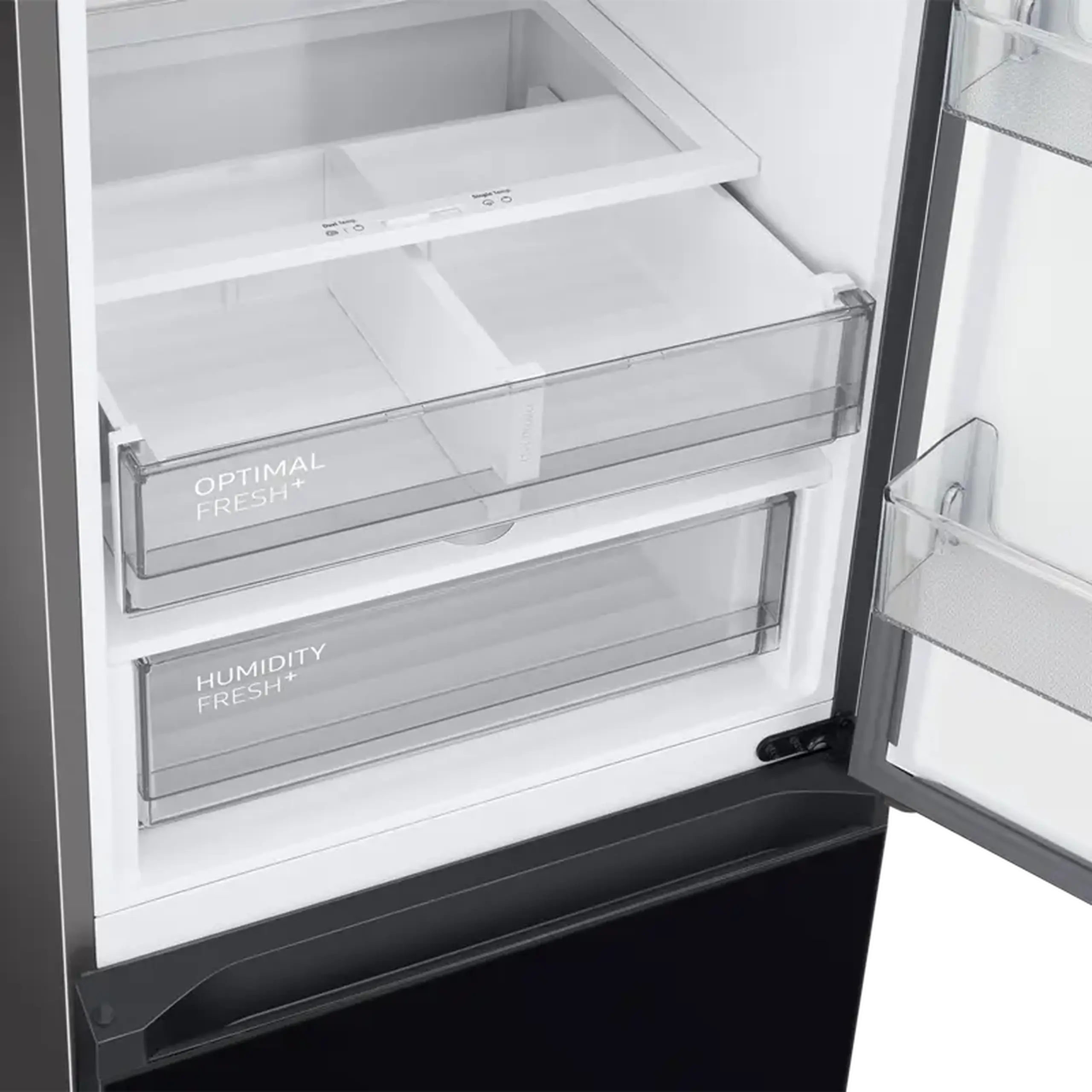 Frigider Samsung Bespoke AI RB38C7B6D22/EF, Negru