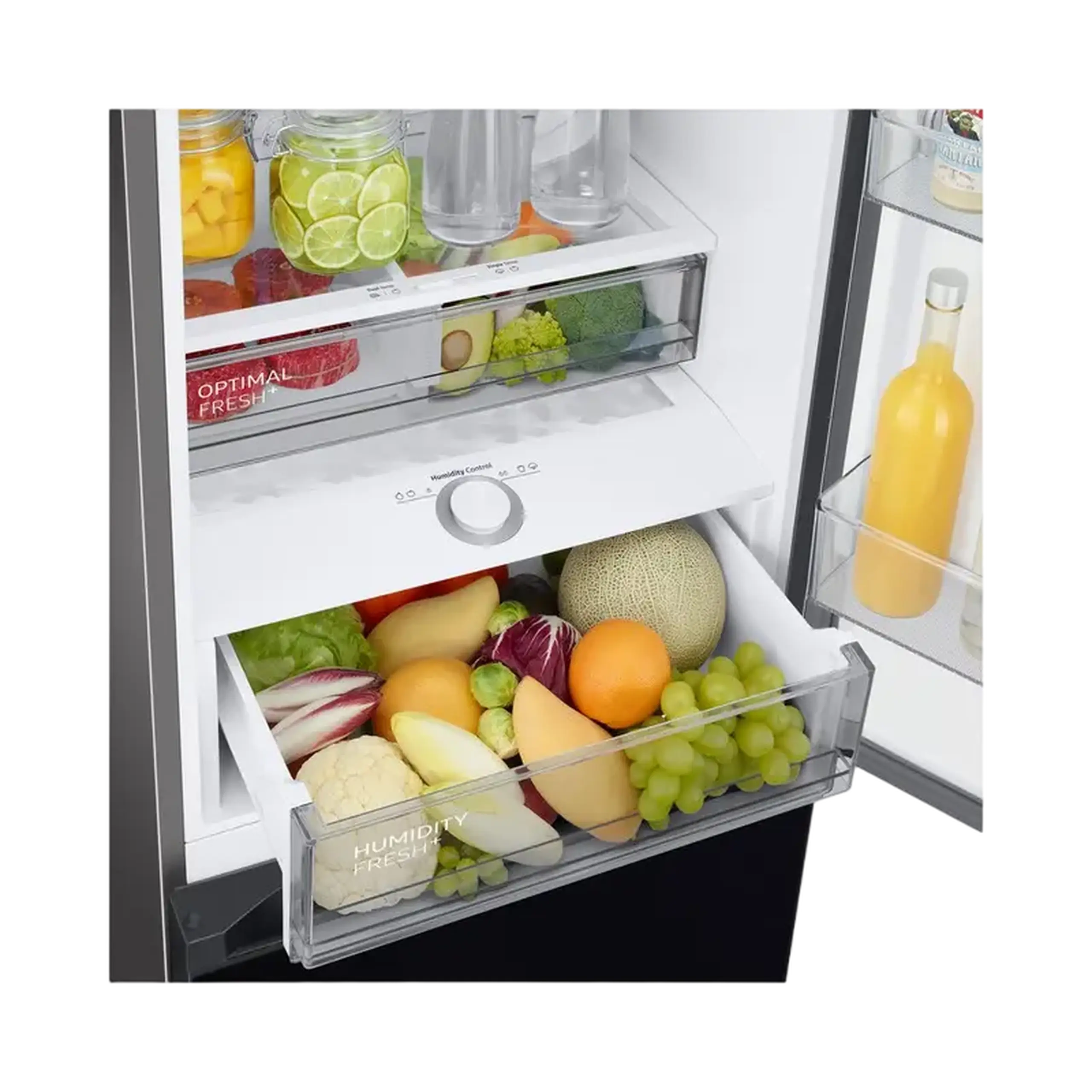 Frigider Samsung Bespoke AI RB38C7B6D22/EF, Negru
