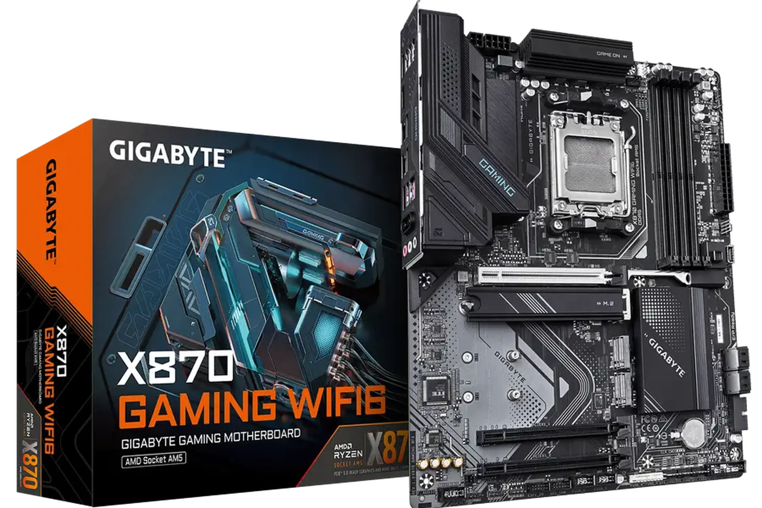 Placă de bază Gigabyte X870 GAMING WIFI6, AM5, AMD X870, ATX
