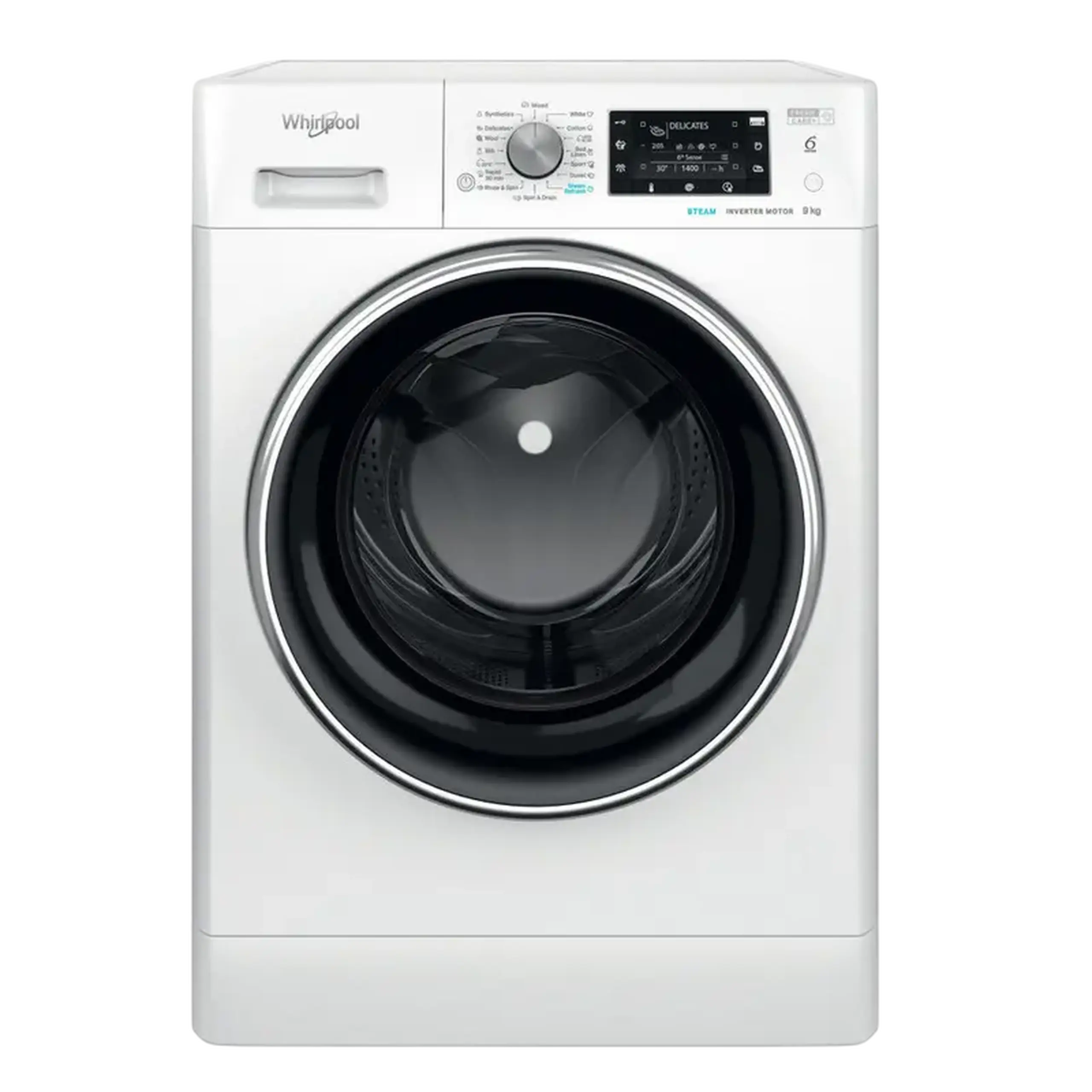 Mașină de spălat Whirlpool FFD 9489 BCV EE, 9kg, Alb