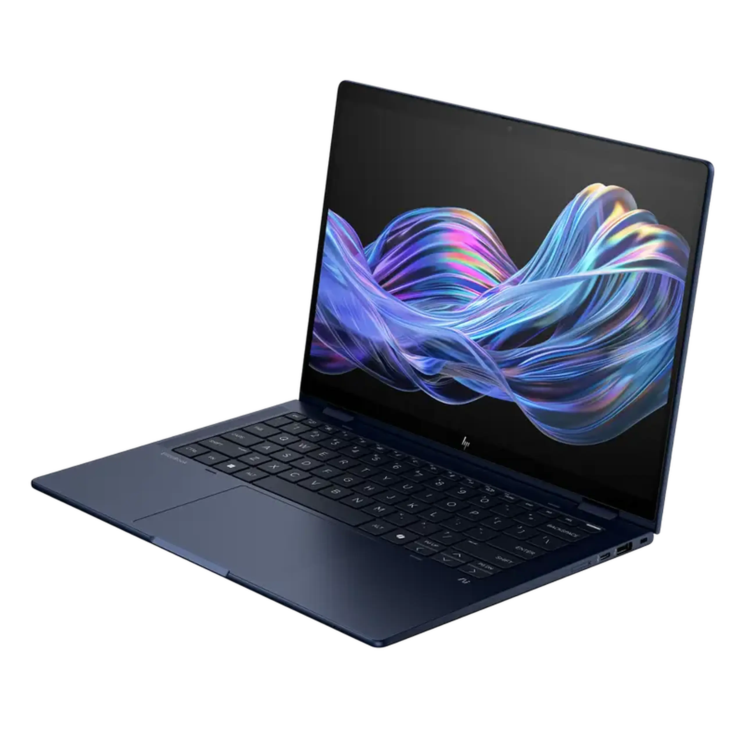 Laptop 14" HP EliteBook X Flip G1i 14 AI, Atmospheric Blue, Intel Core 7 258V, 32GB/1024GB, Windows 11 Pro