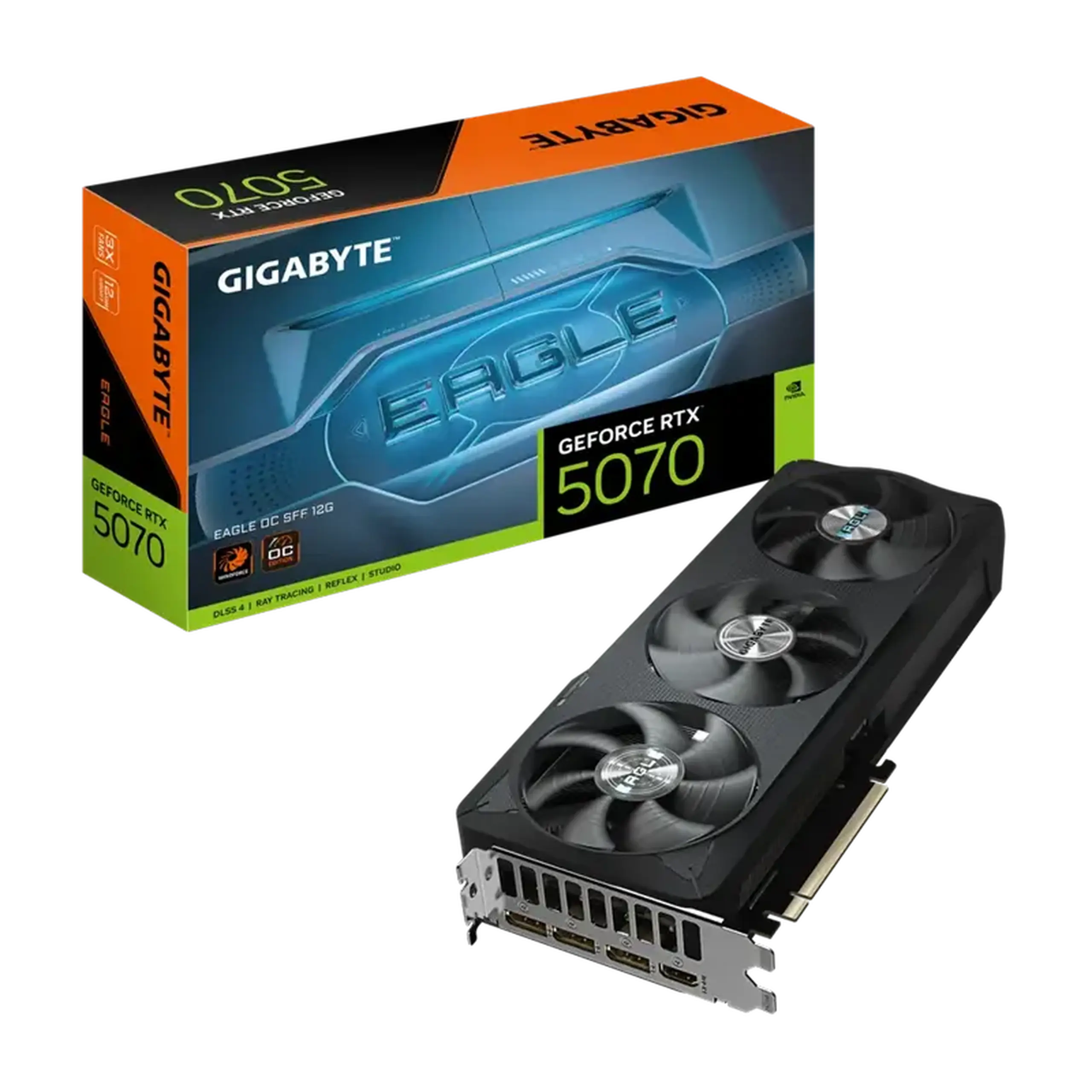 Placă Video Gigabyte GV-N5070EAGLE OC-12GD, 12GB GDDR7 192bit