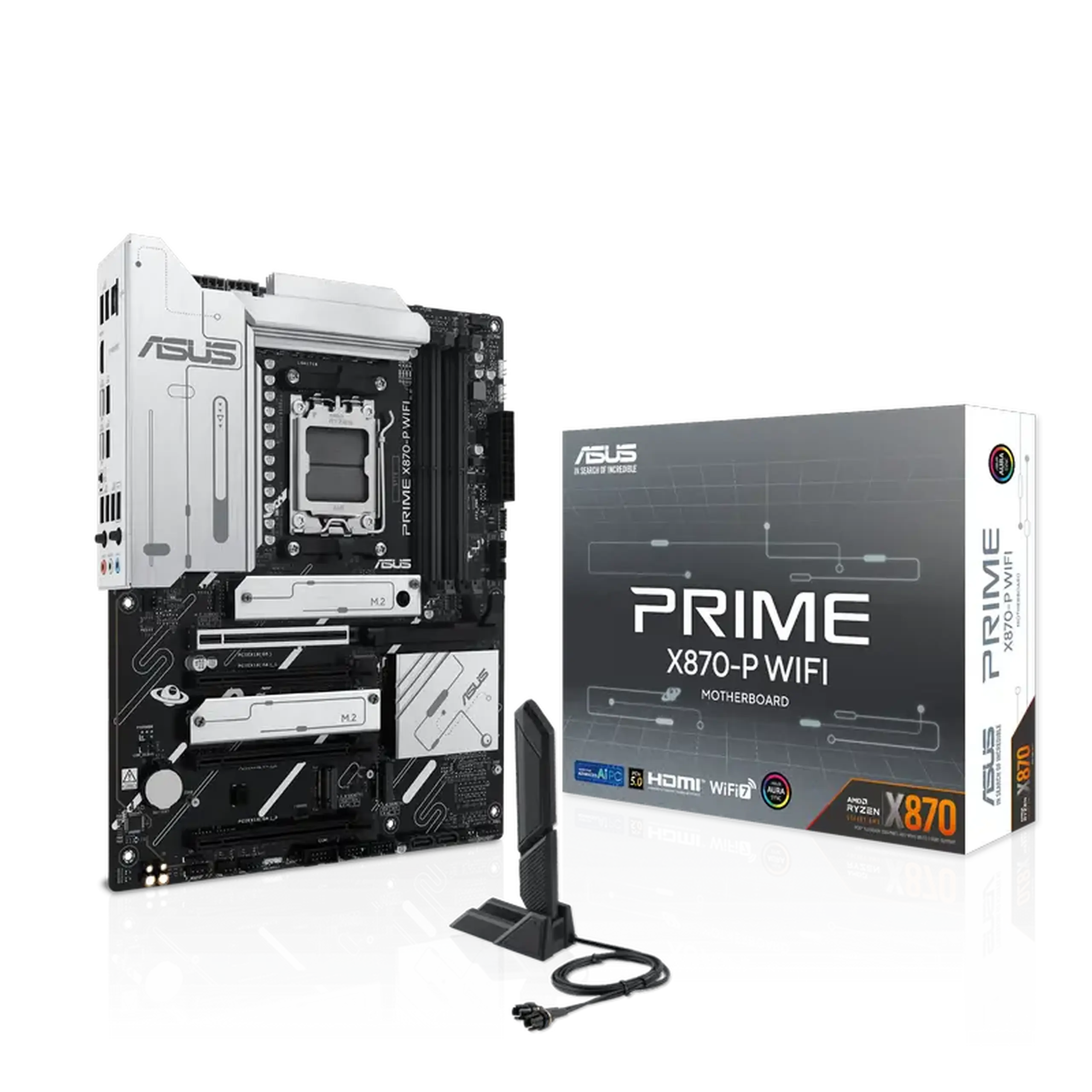 Placă de bază ASUS PRIME X870-P WIFI, AM5, AMD X870, ATX
