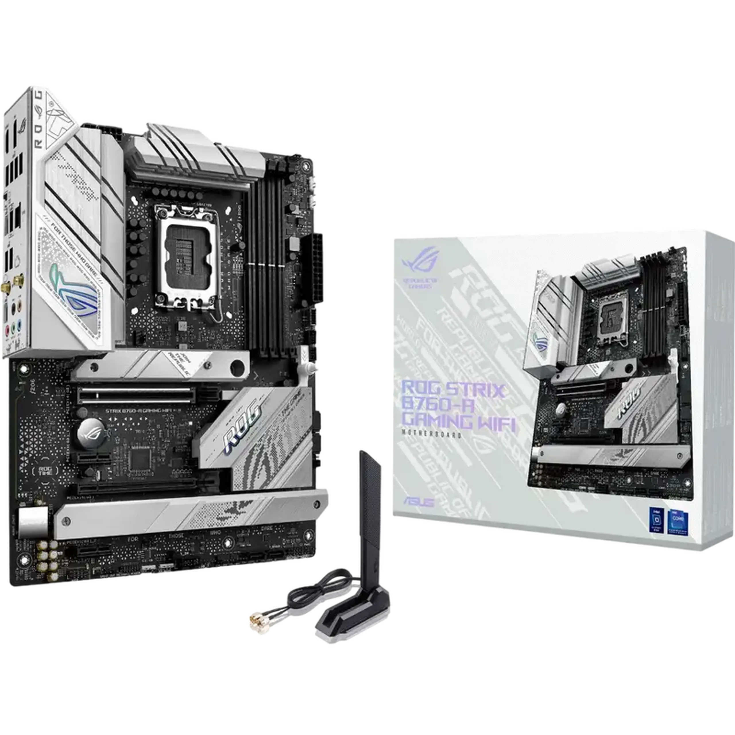 Placă de bază ASUS ROG STRIX B760-A GAMING WIFI, LGA1700, Intel B760, ATX