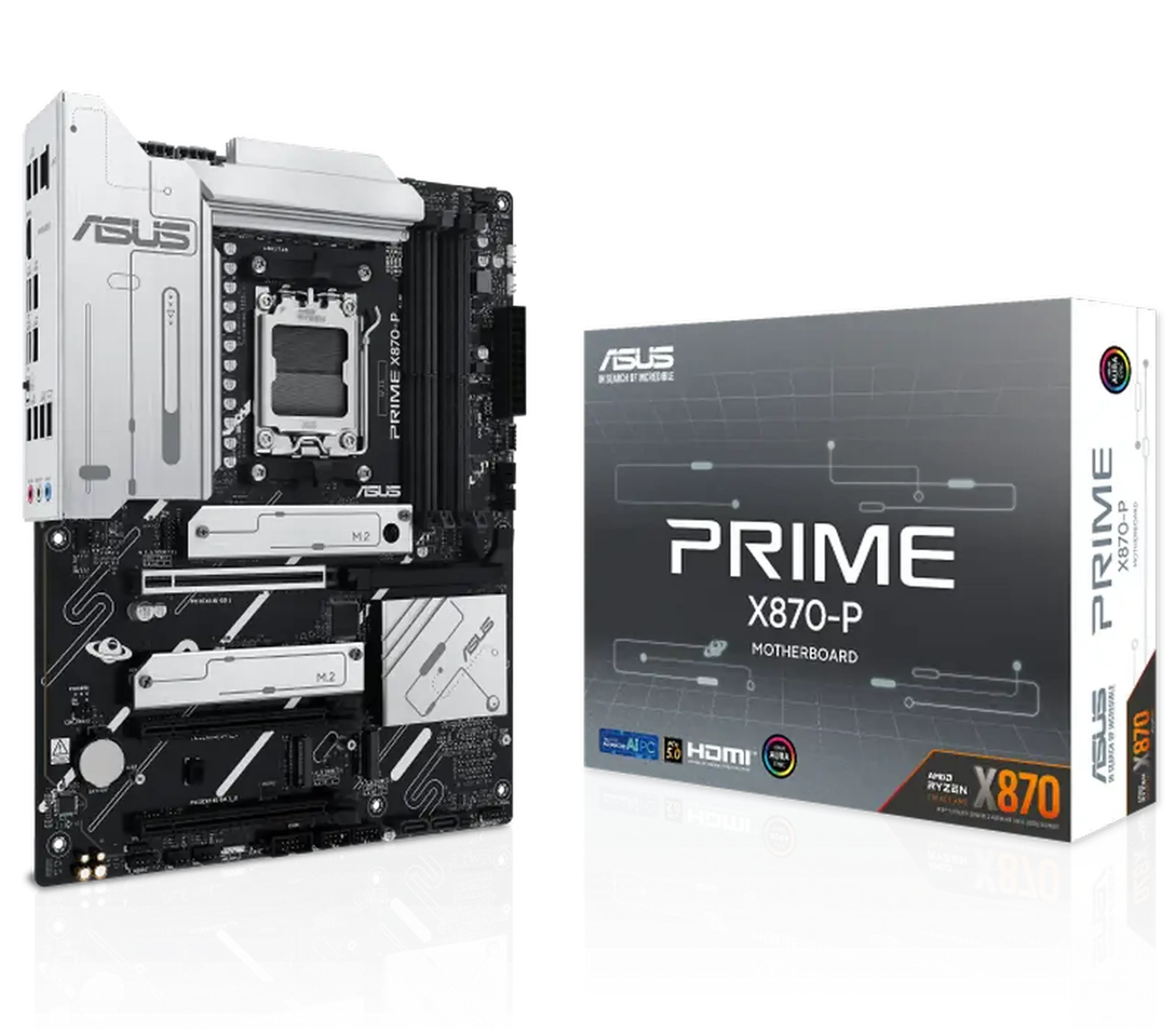 Placă de bază ASUS PRIME X870-P, AM5, AMD X870, ATX