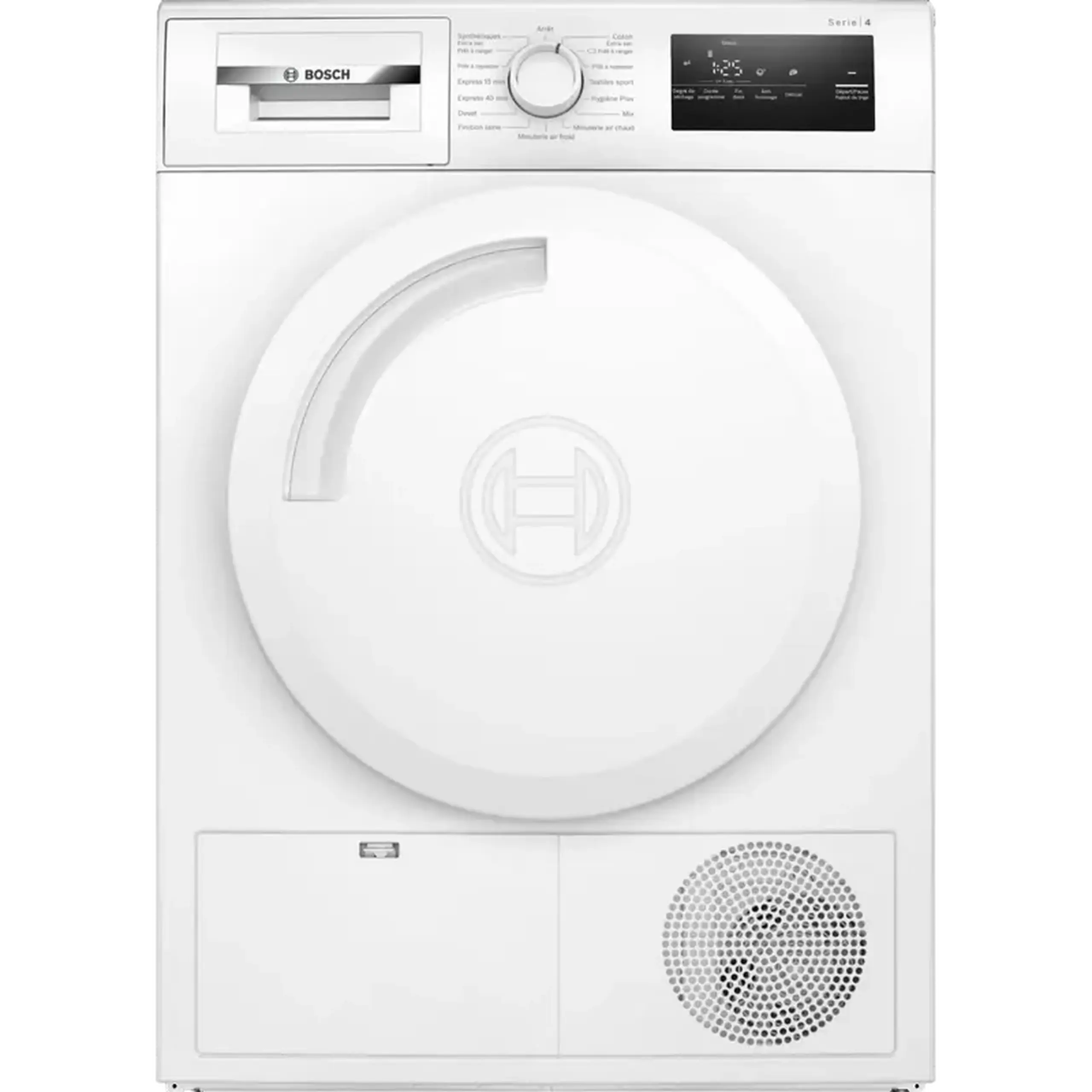 Uscător de rufe Bosch WTN83209FR, 8kg, Alb