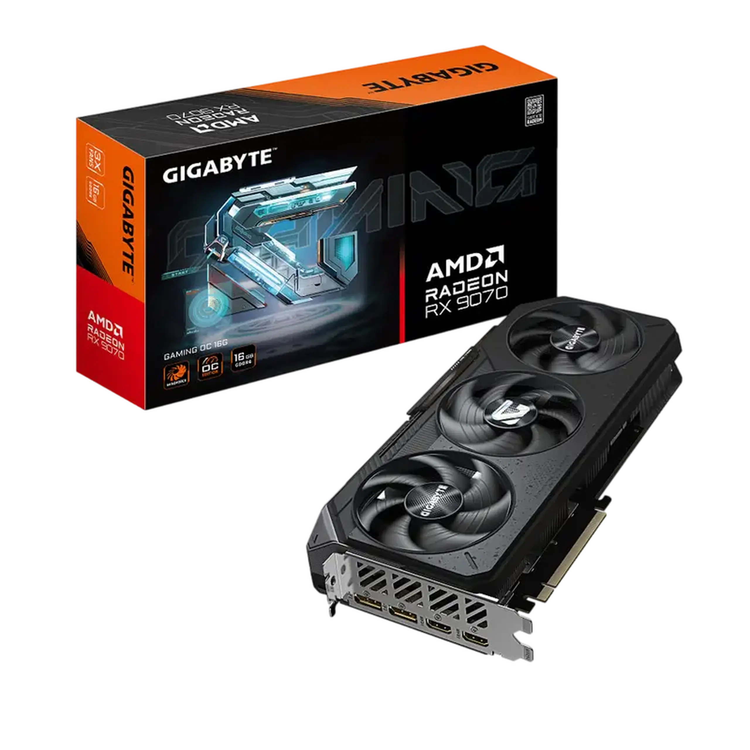 Placă Video Gigabyte GV-R9070GAMING OC-16GD, 16GB GDDR6 256bit