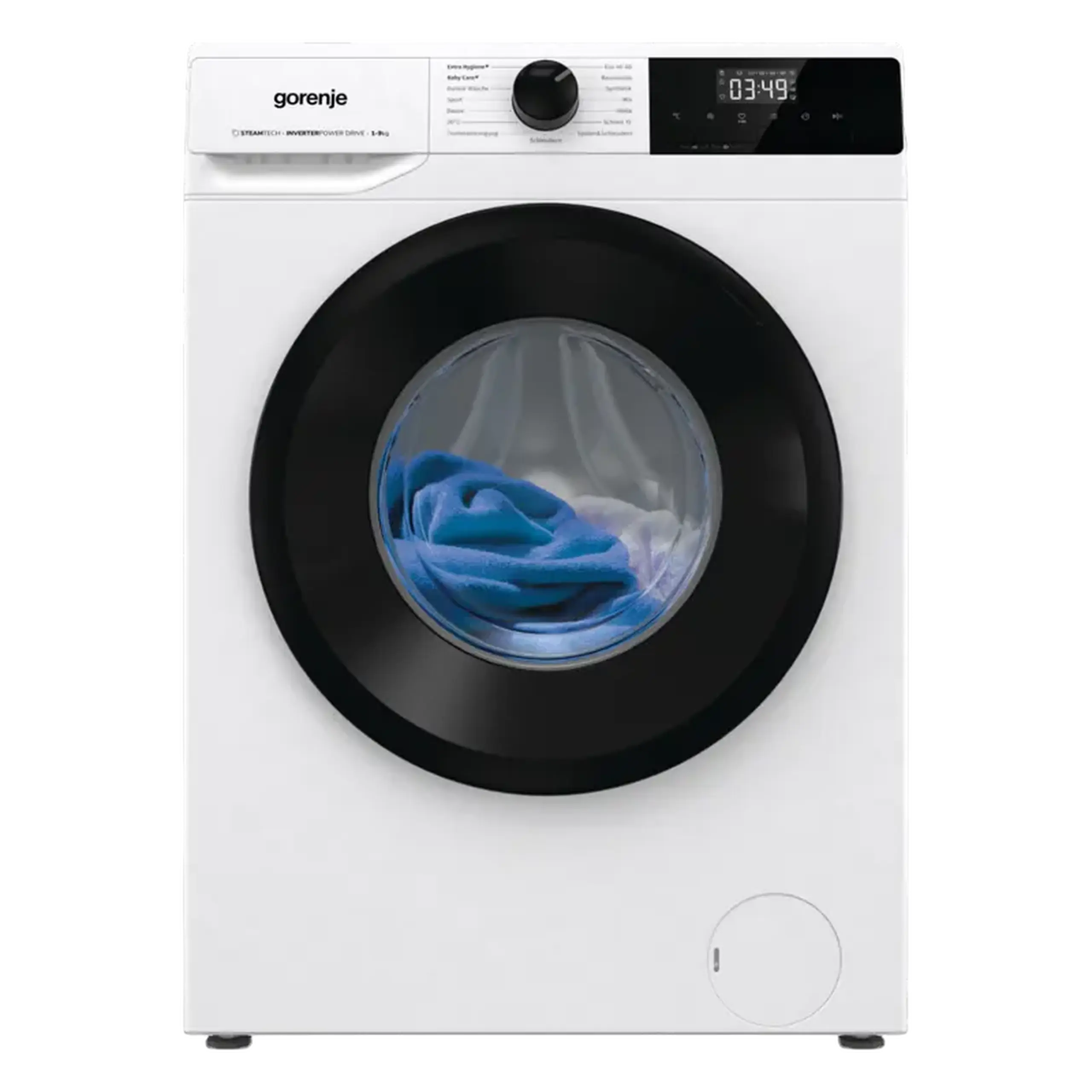 Mașină de spălat Gorenje WNHPI94A1PS, 9kg, Alb