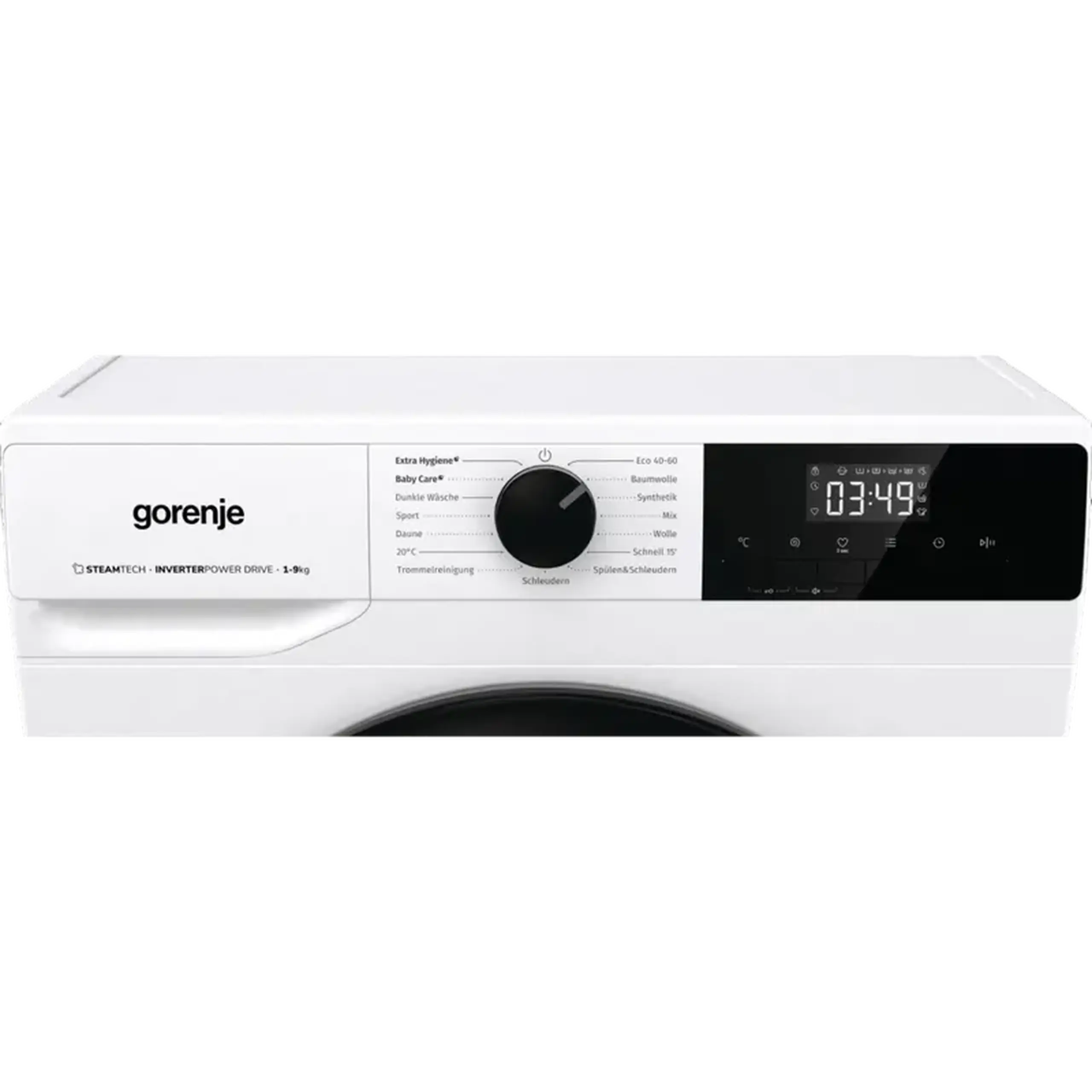 Mașină de spălat Gorenje WNHPI94A1PS, 9kg, Alb
