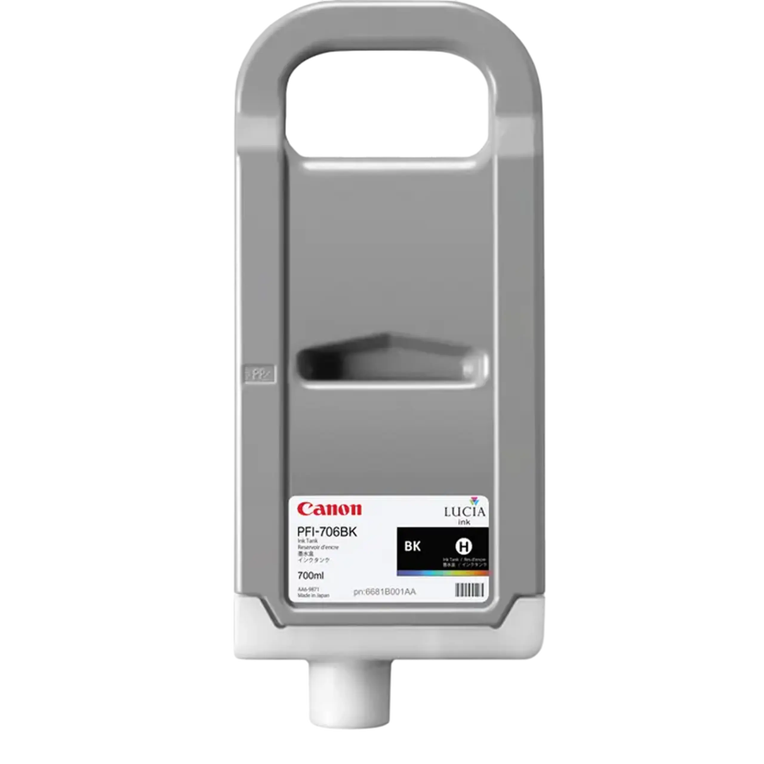 Cartuș de cerneală Canon PFI-706B, 700ml, Negru