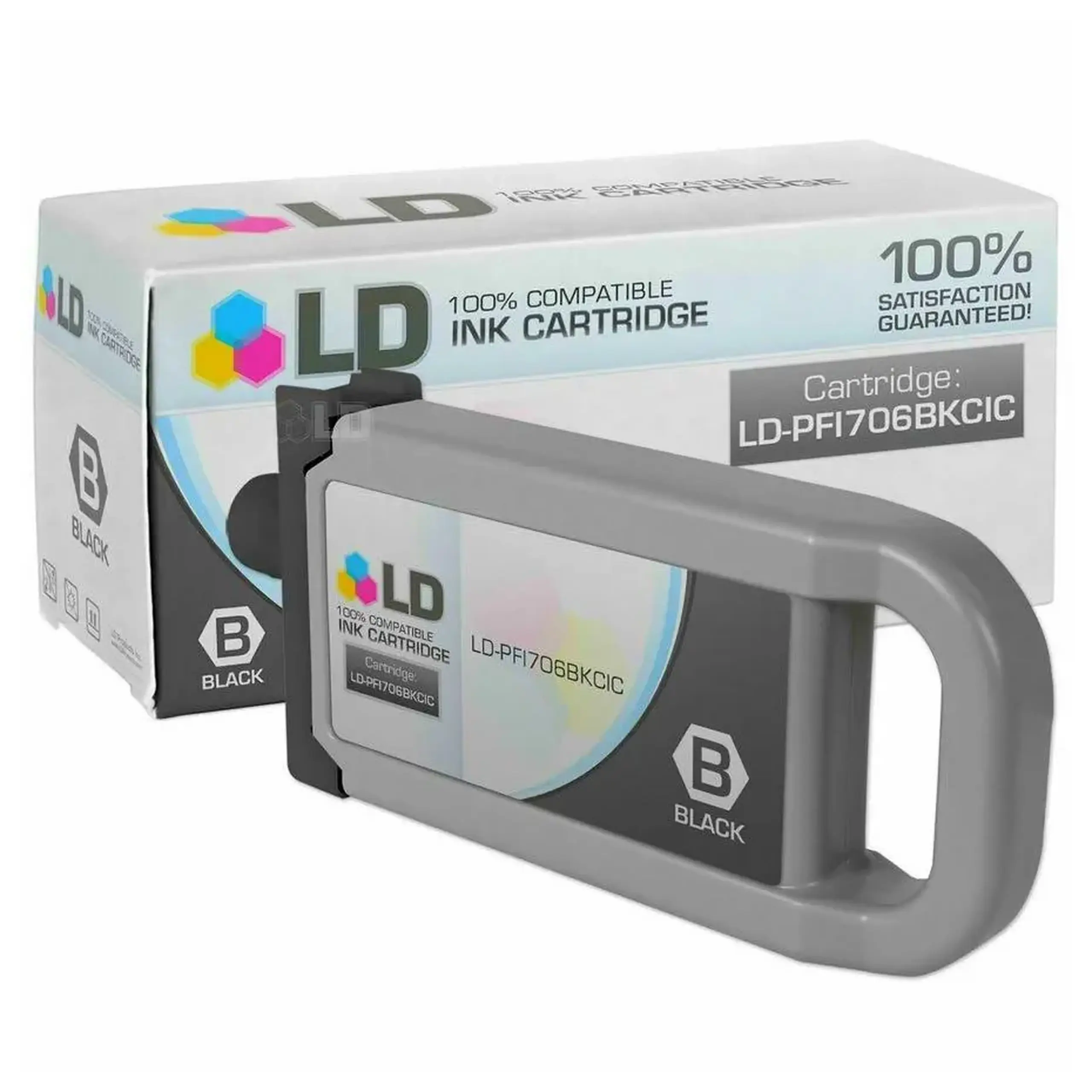 Cartuș de cerneală Canon PFI-706B, 700ml, Negru