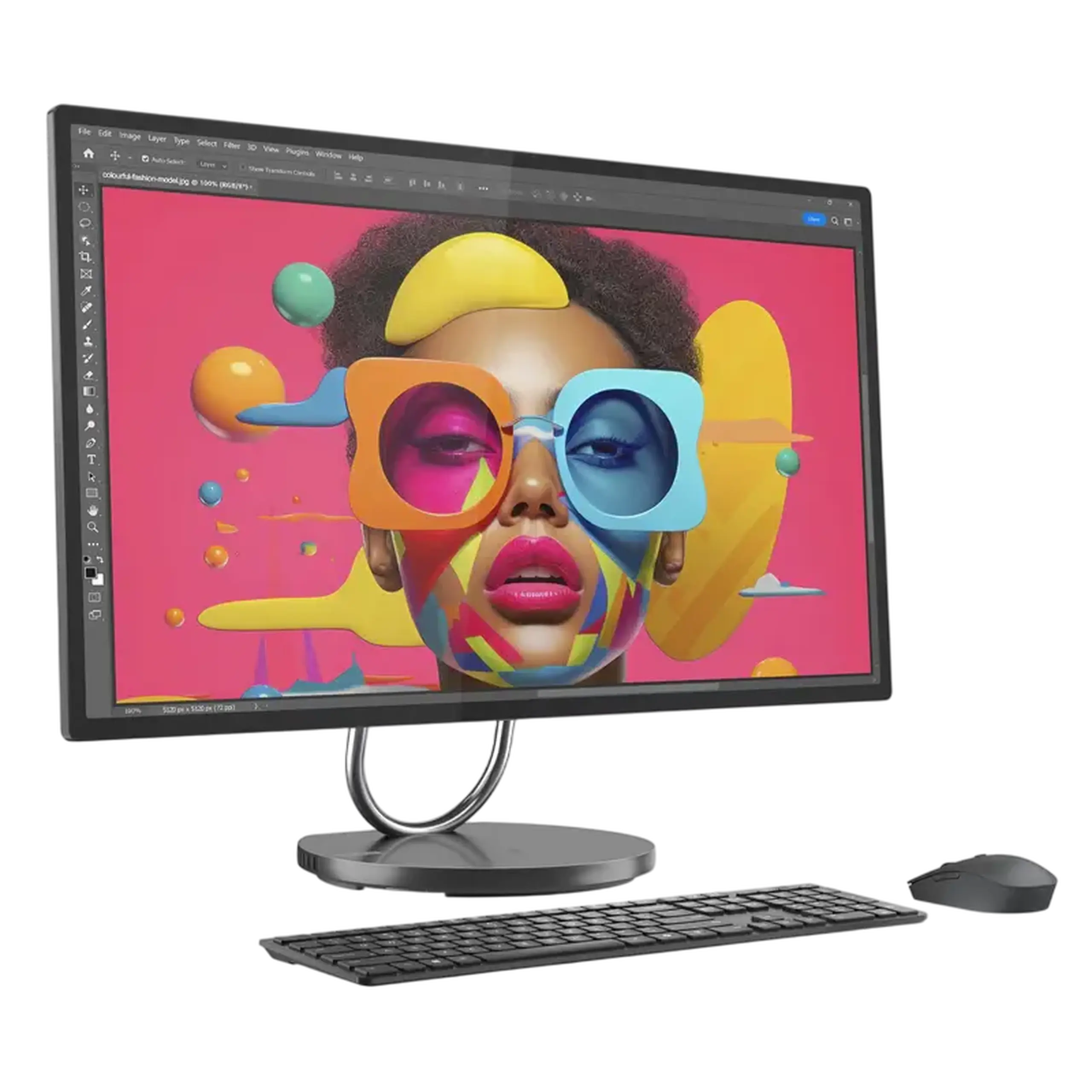 Computer All-in-One Lenovo Yoga 32ILL10, 31,5", Intel Core 7 258V, 32GB/1024GB, Windows 11 Pro, Storm Grey