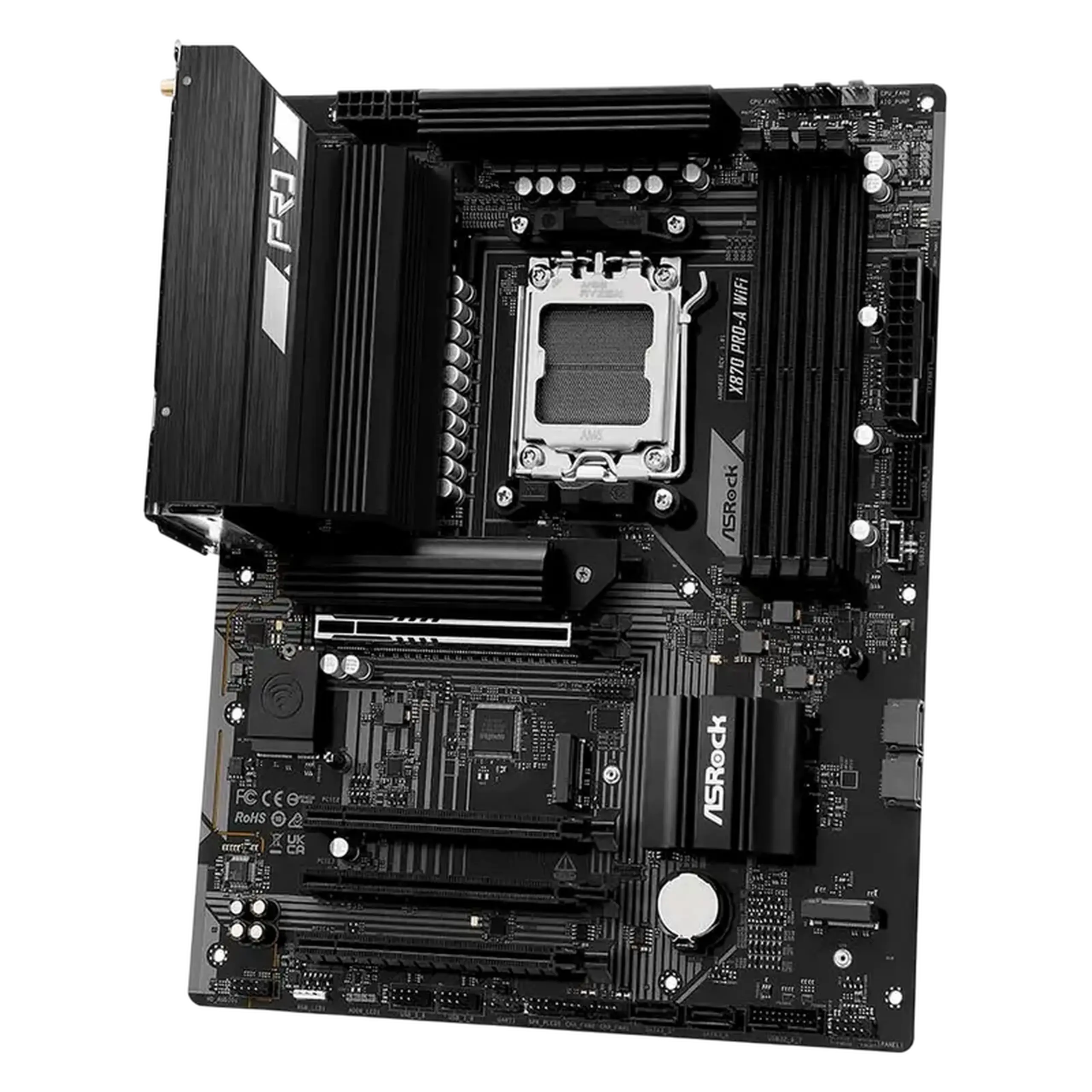 Placă de bază ASRock X870 PRO-A WIFI, AM5, AMD X870, ATX