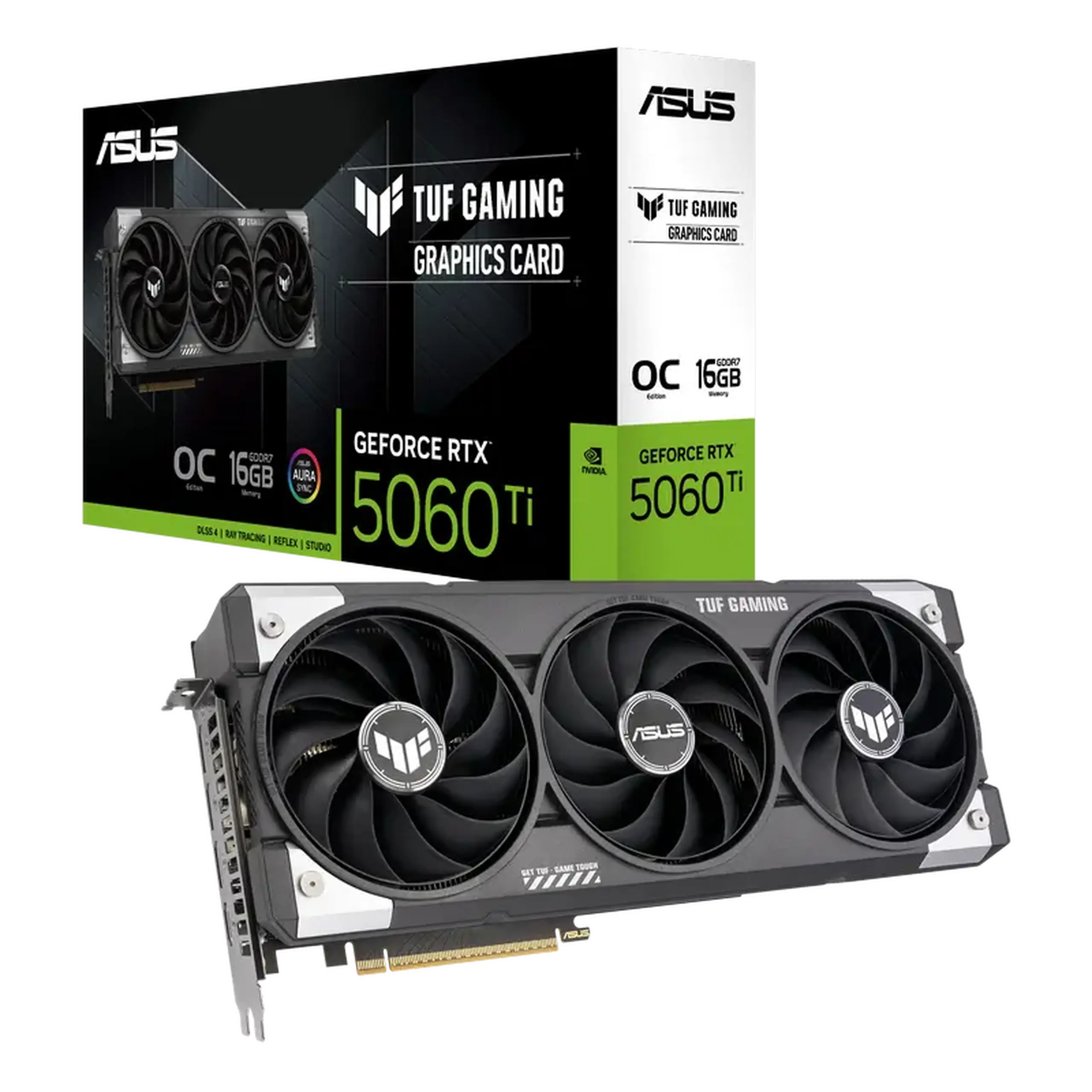 Placă Video ASUS TUF-RTX5060TI-O16G-GAMING, 16GB GDDR7 128bit