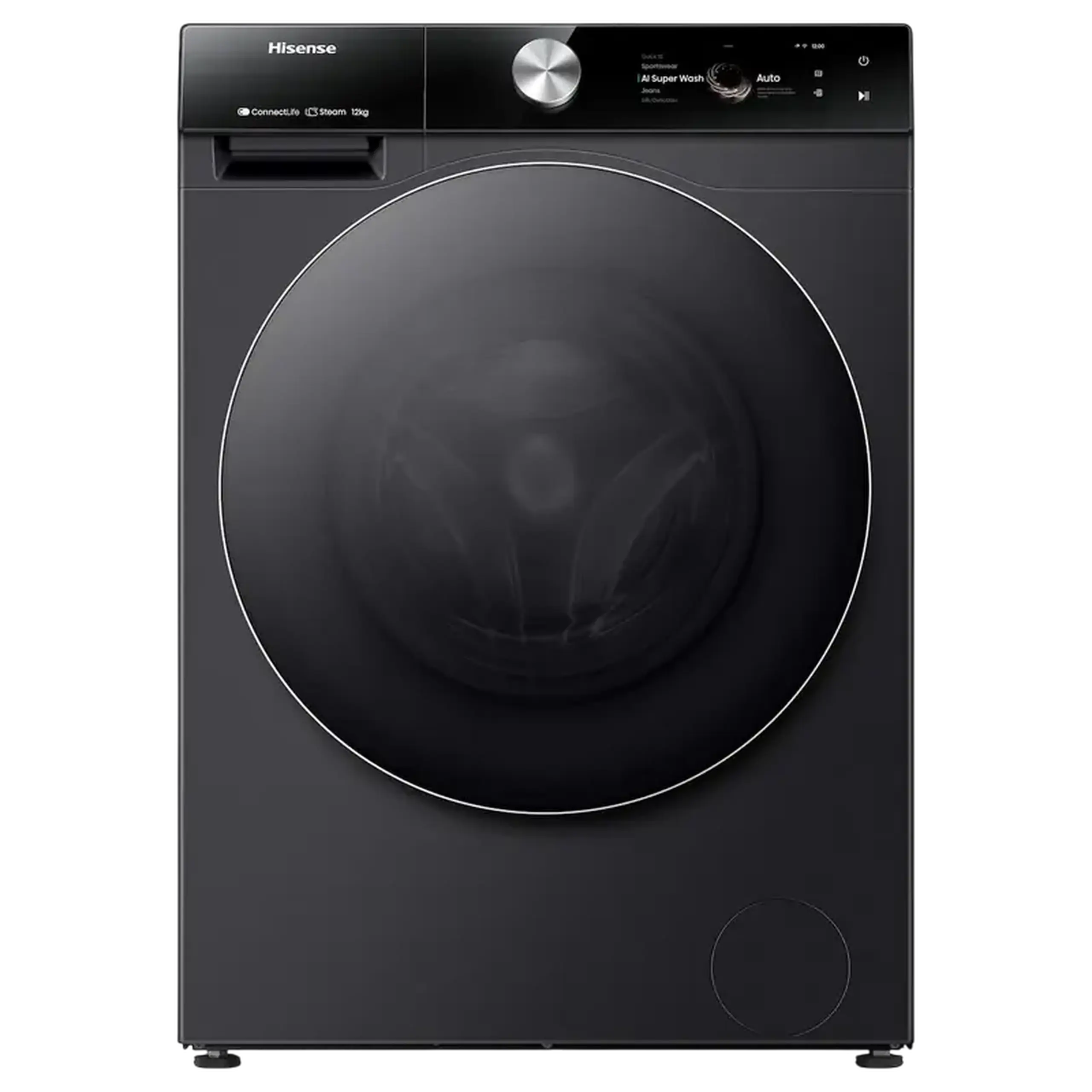 Mașină de spălat Hisense WF7S1247BB, 12kg, Negru