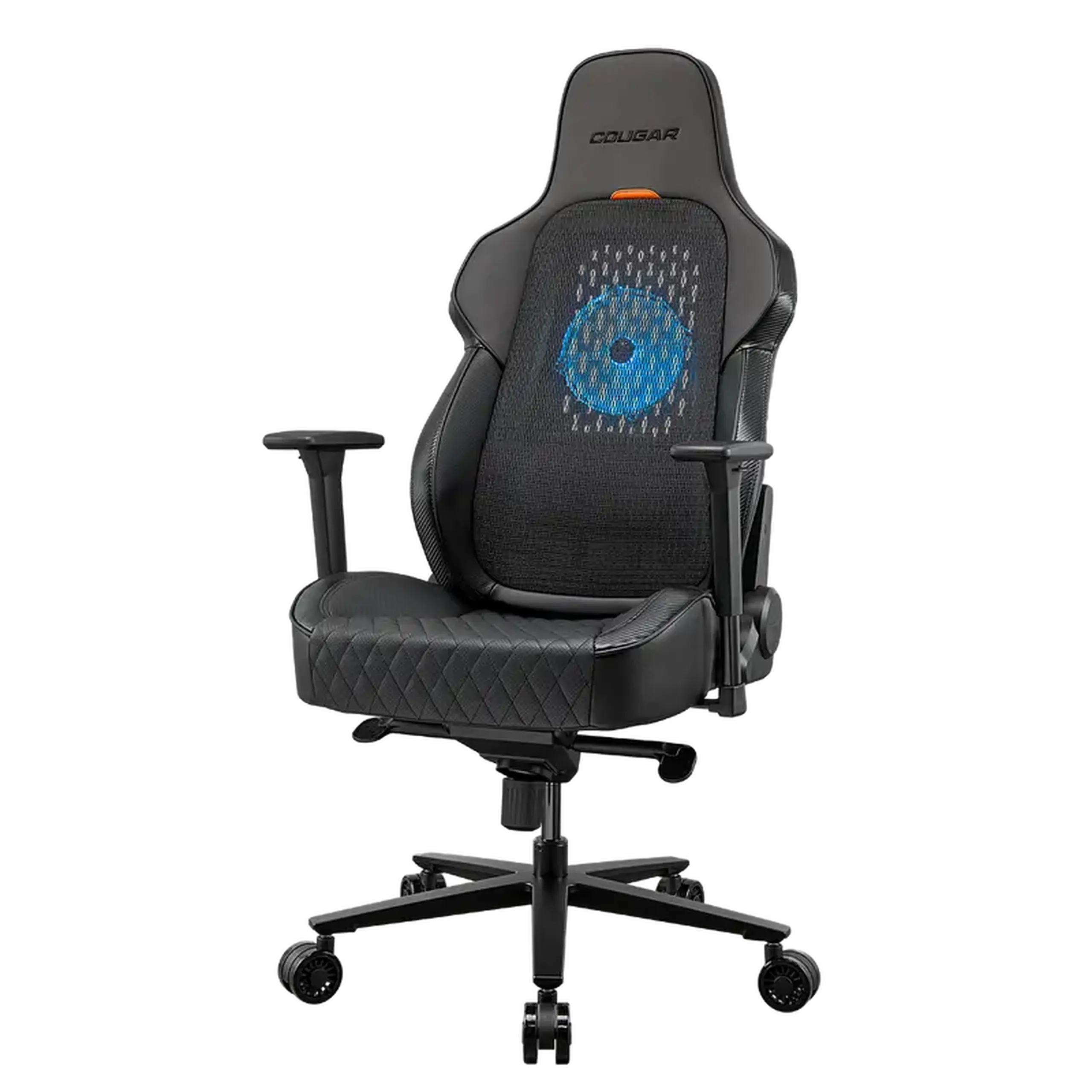 Scaun Gaming Cougar NxSys AERO, PU Piele, Negru
