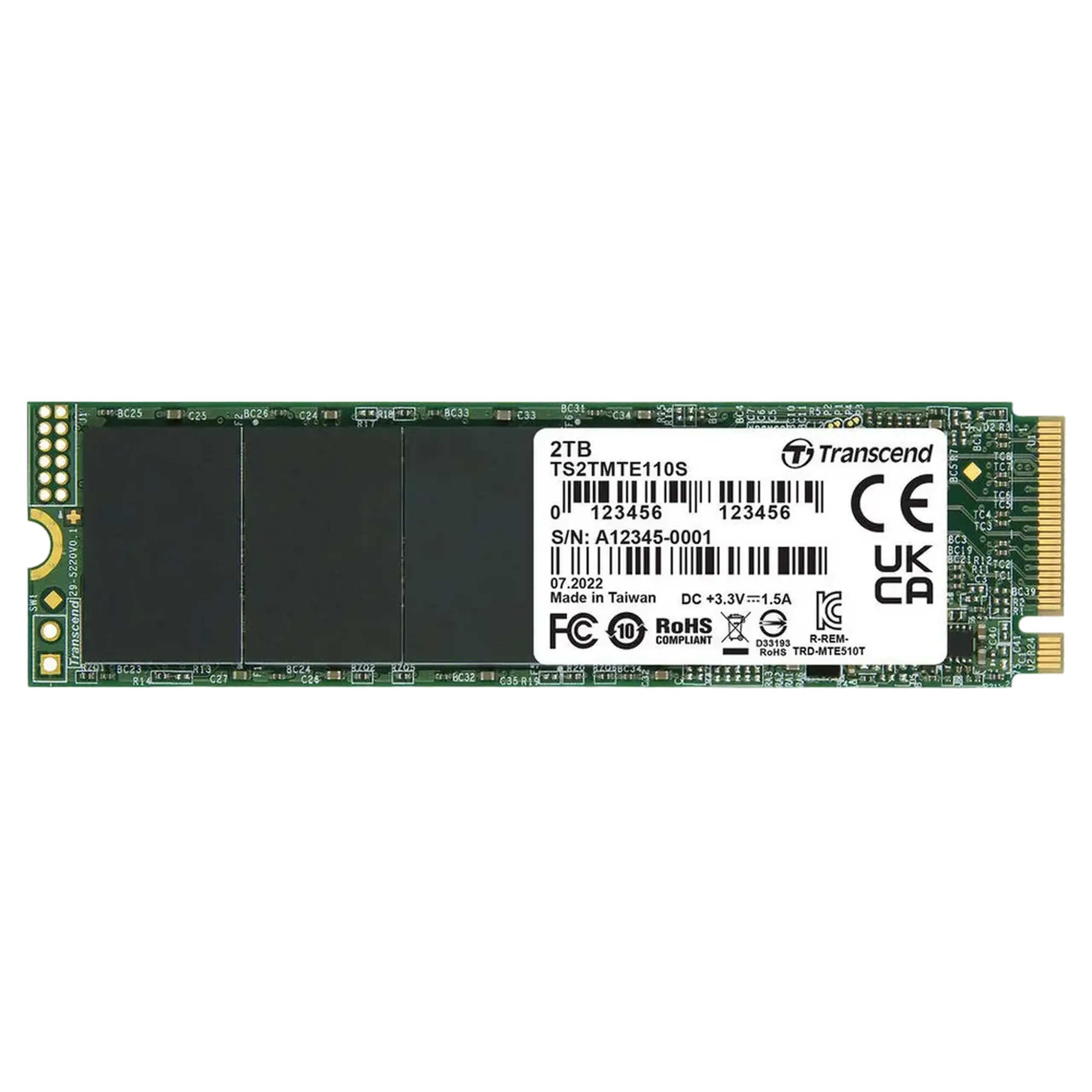 Unitate SSD Transcend MTE110S, 2000GB, TS2TMTE110S