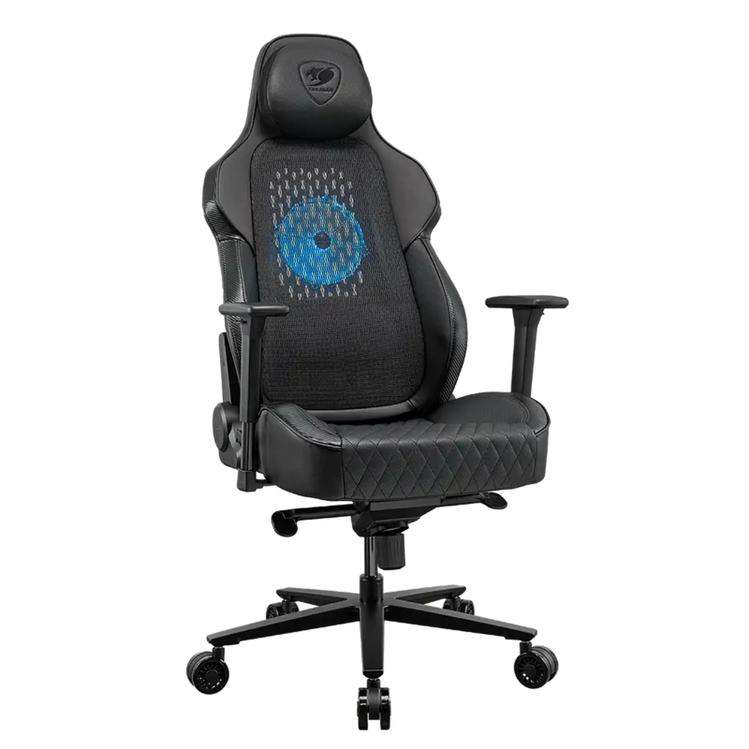 Scaun Gaming Cougar NxSys AERO, PU Piele, Negru