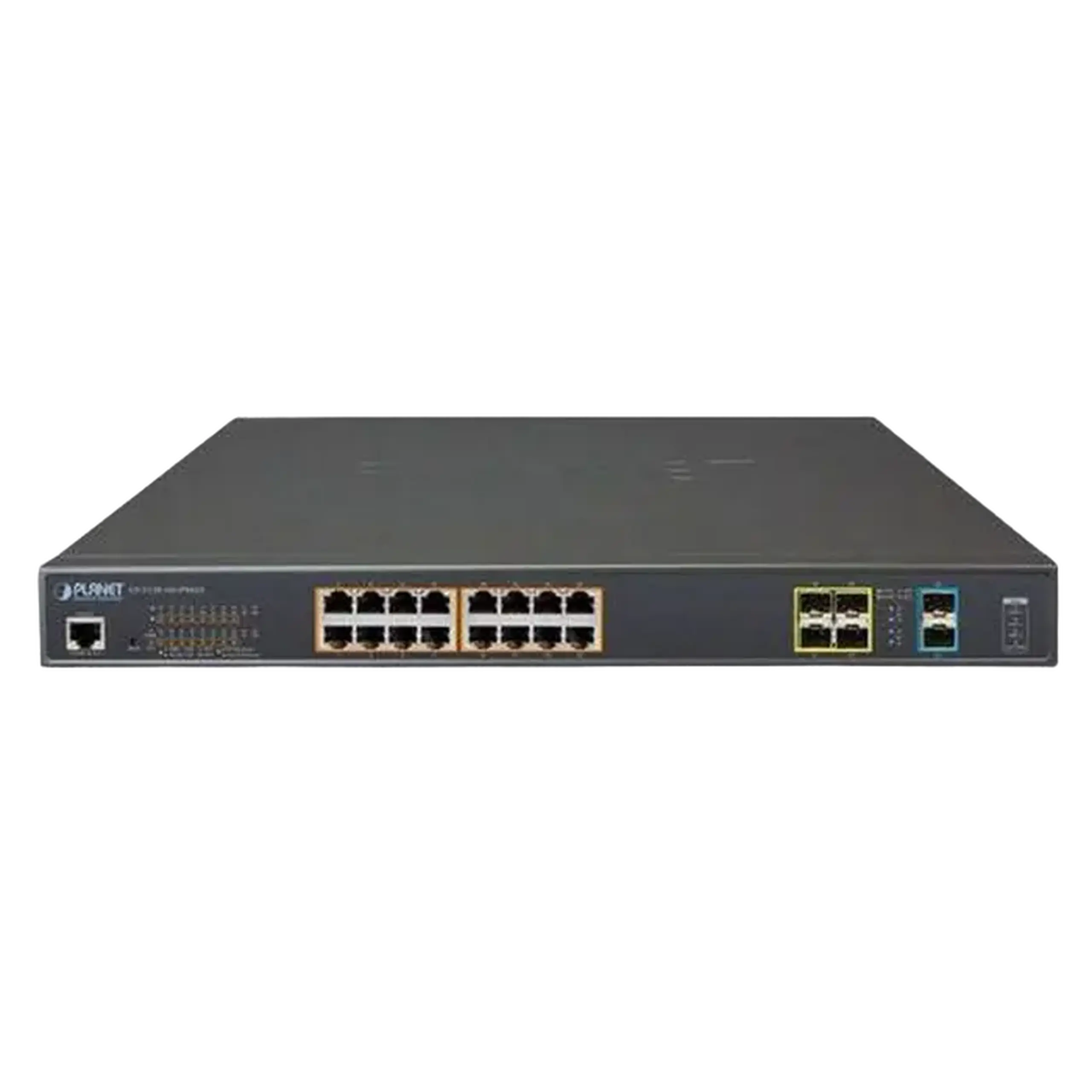 Comutator PoE Planet GS-5220-16UP4S2X, IEEE 802.3af/at