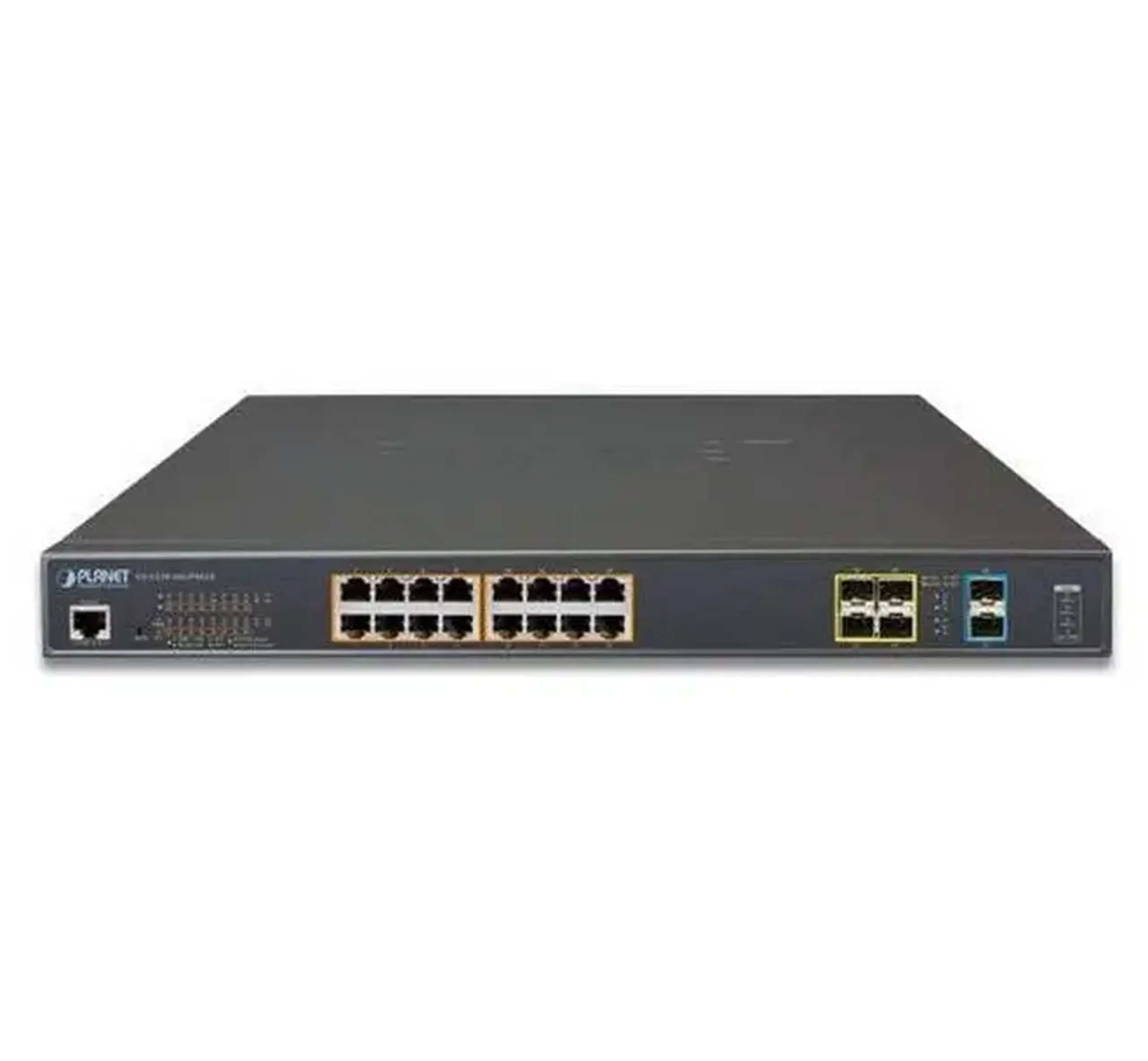Comutator PoE Planet GS-5220-16UP4S2X, IEEE 802.3af/at