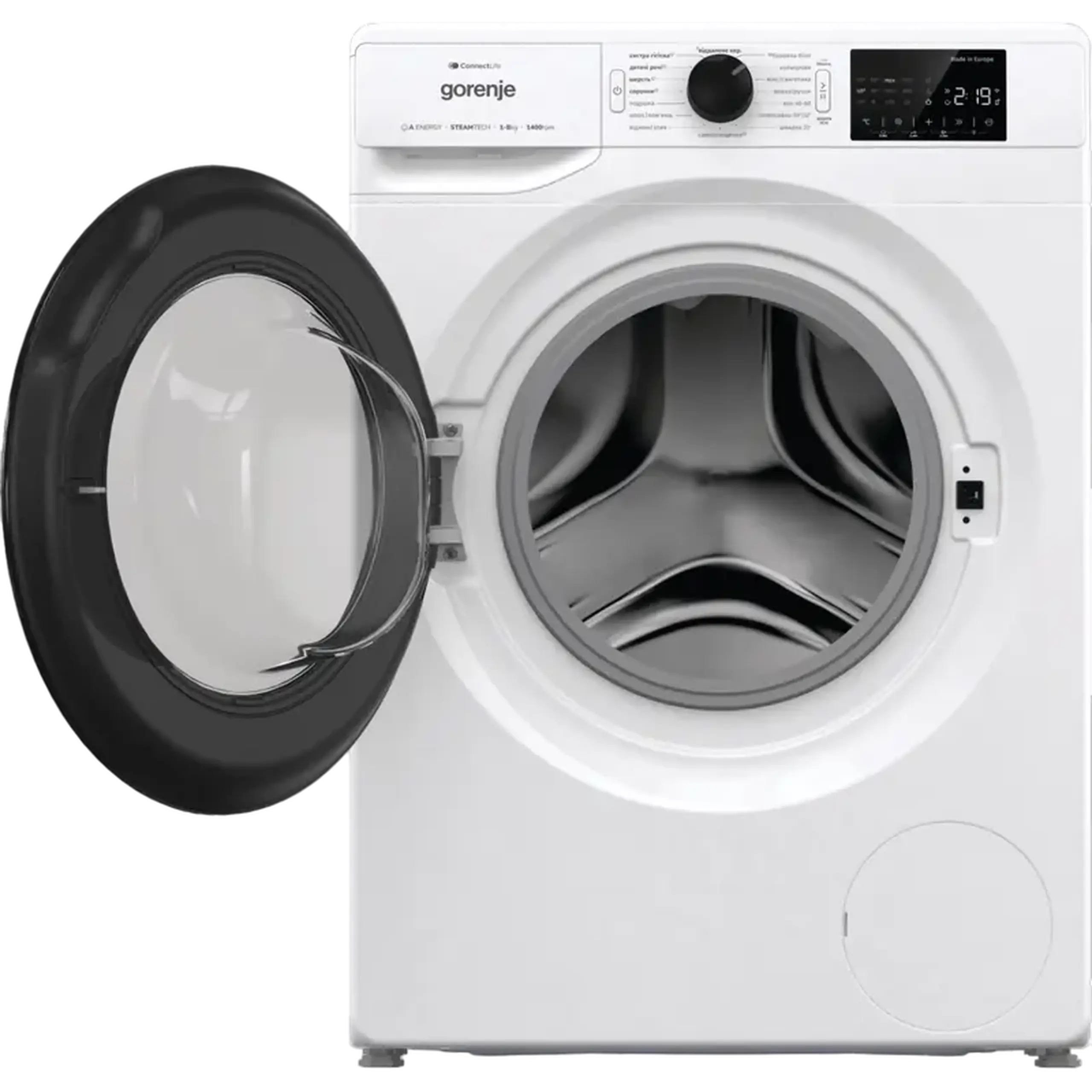 Mașină de spălat Gorenje WPNEI94A1SWIFI, 9kg, Alb