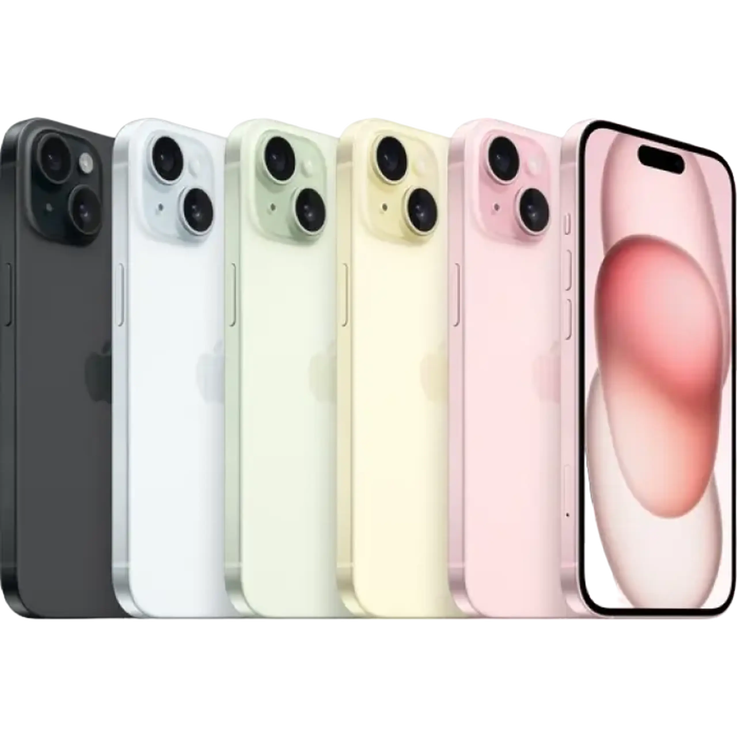 Smartphone Apple iPhone 15, 6GB/128GB, Negru