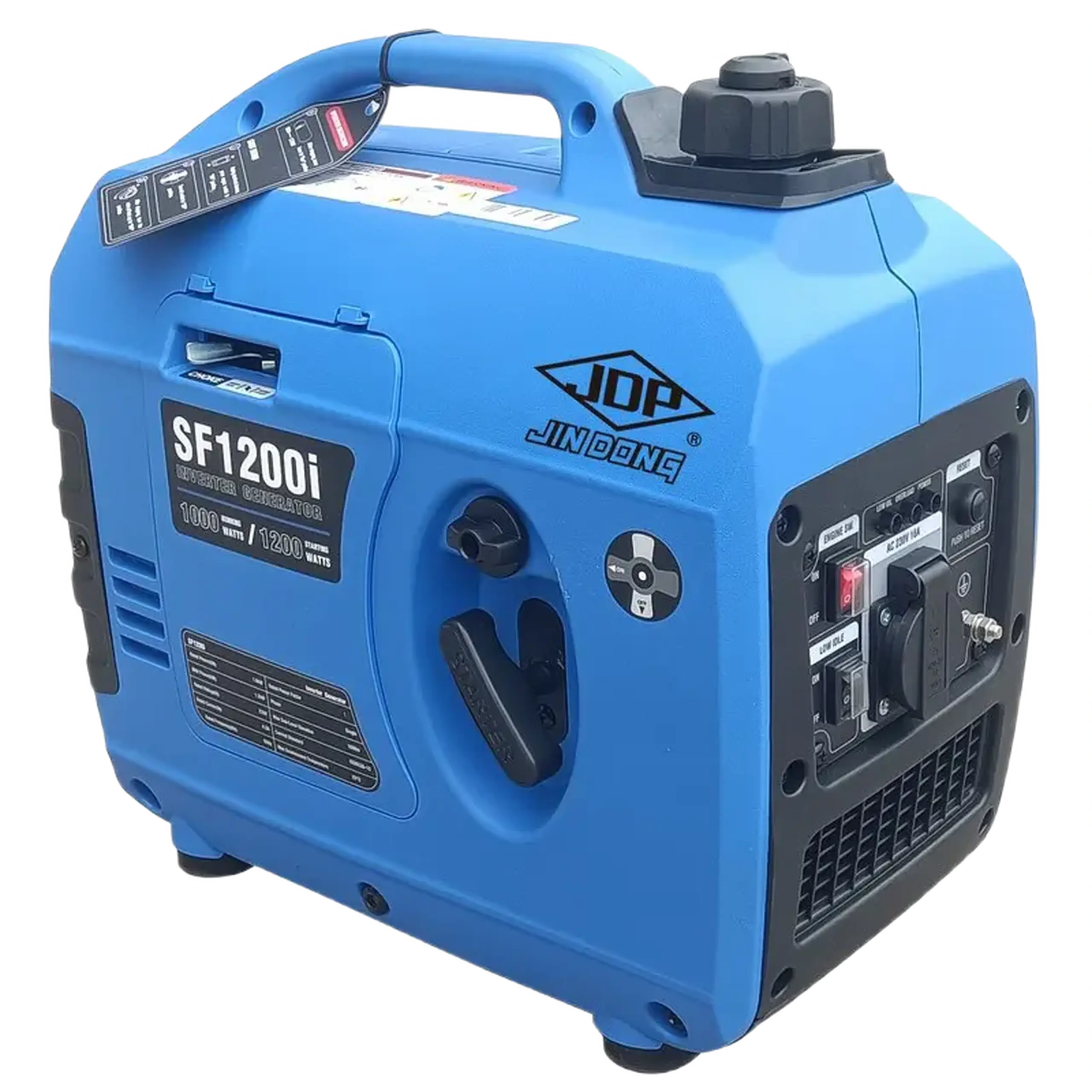 Generator pe benzină JDP SF1200I, 220V, Fază singulară