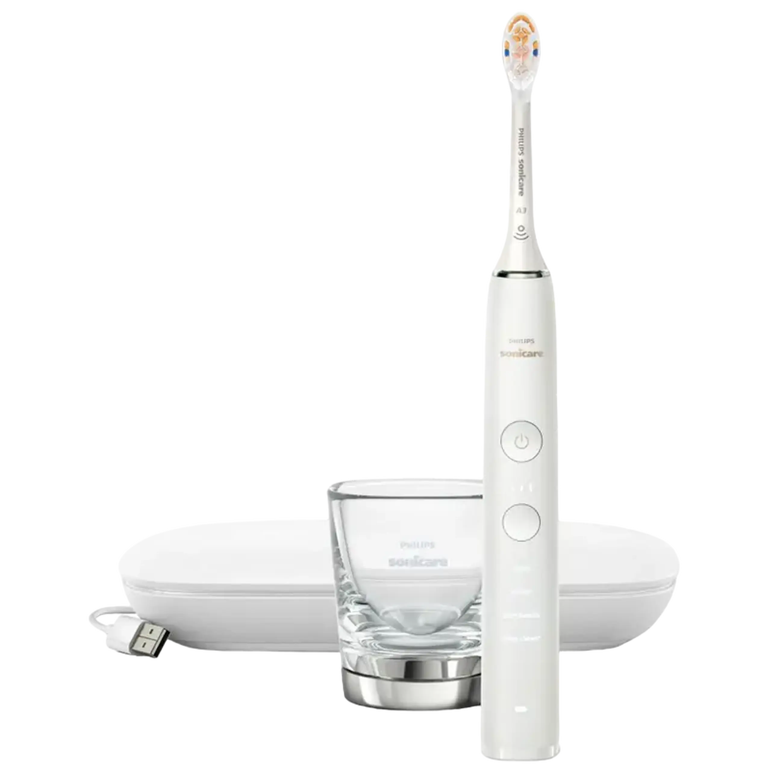 Periuța de dinți electrică sonică Philips HX9911/19, Alb