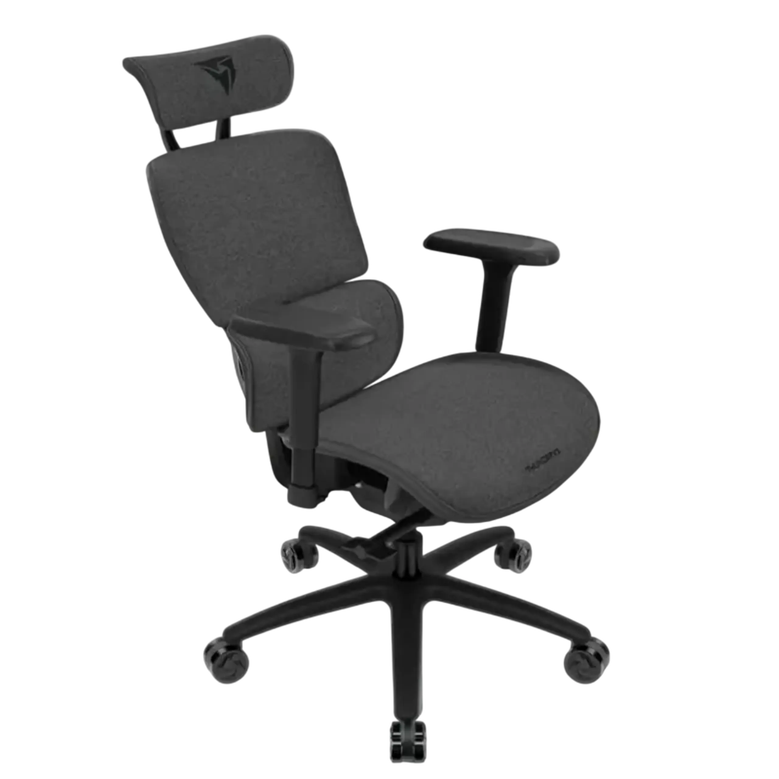 Scaun de birou ThunderX3 XTC Loft, Plasă Respirabilă, PU Piele, Gri inchis