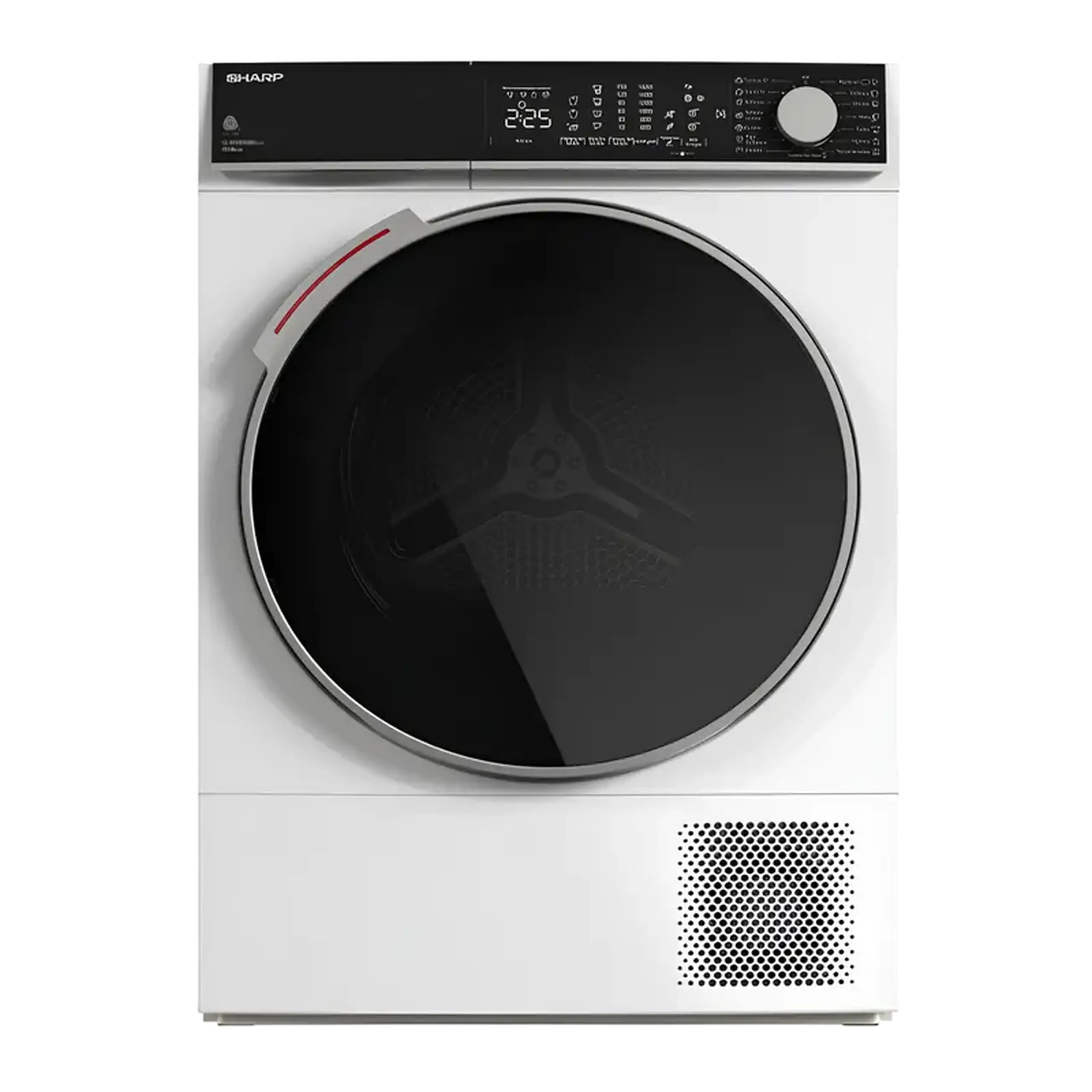 Uscător de rufe Sharp KD-NHL9S9GWC-EE, 9kg, Alb