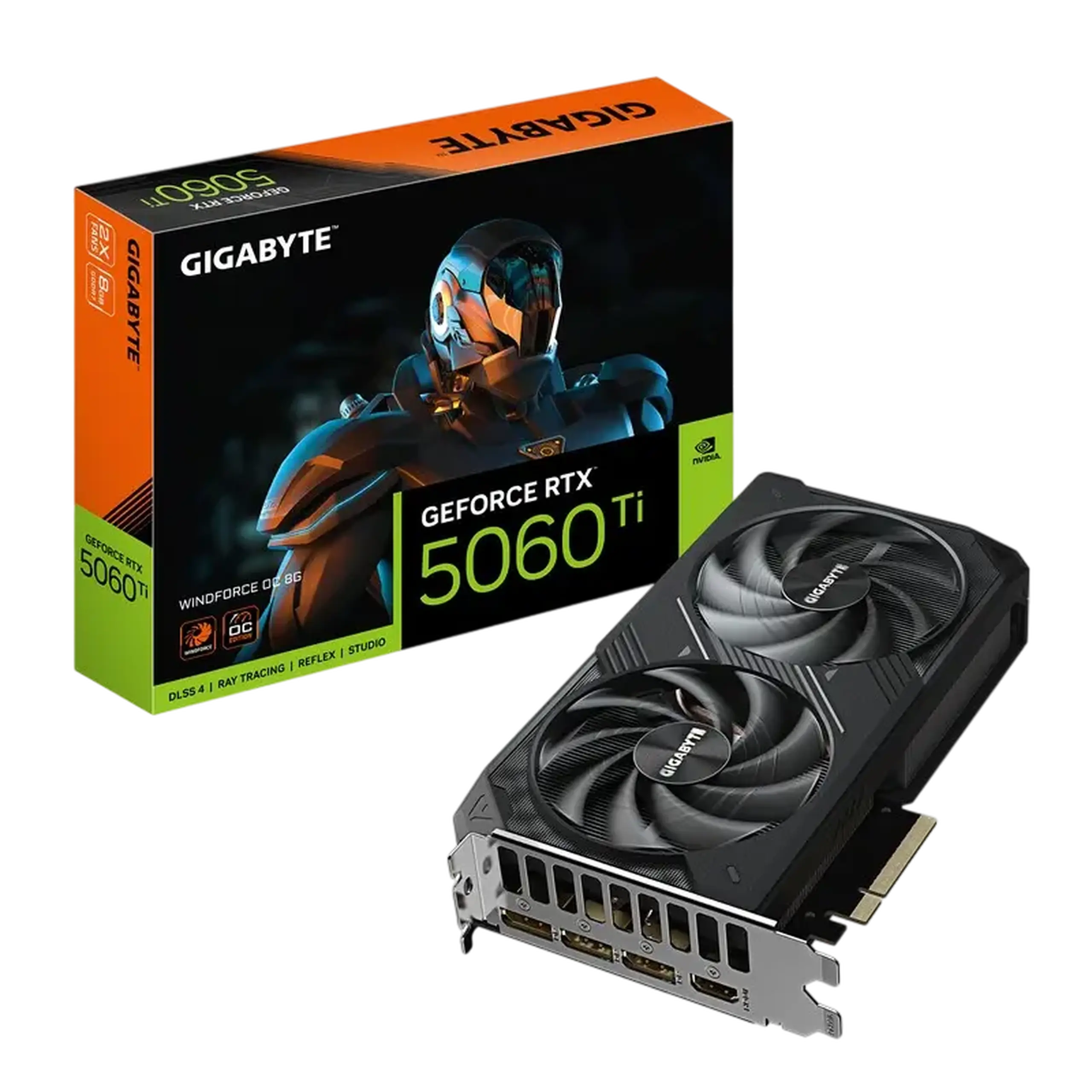 Placă Video Gigabyte GV-N506TWF2OC-8GD, 8GB GDDR7 128bit