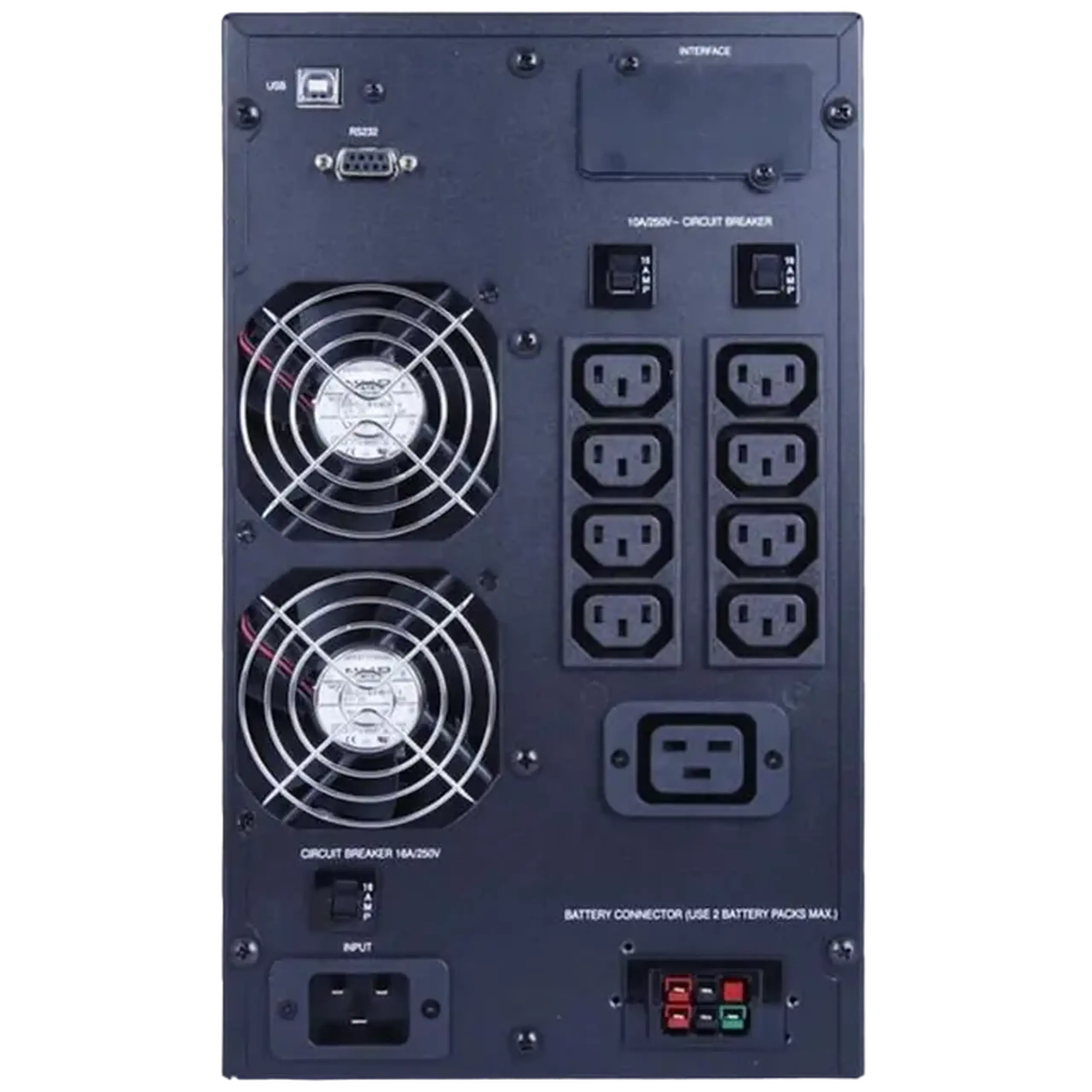 Sursă de alimentare neîntreruptibilă PCM MAC-3000, Online, 3000VA, Turn