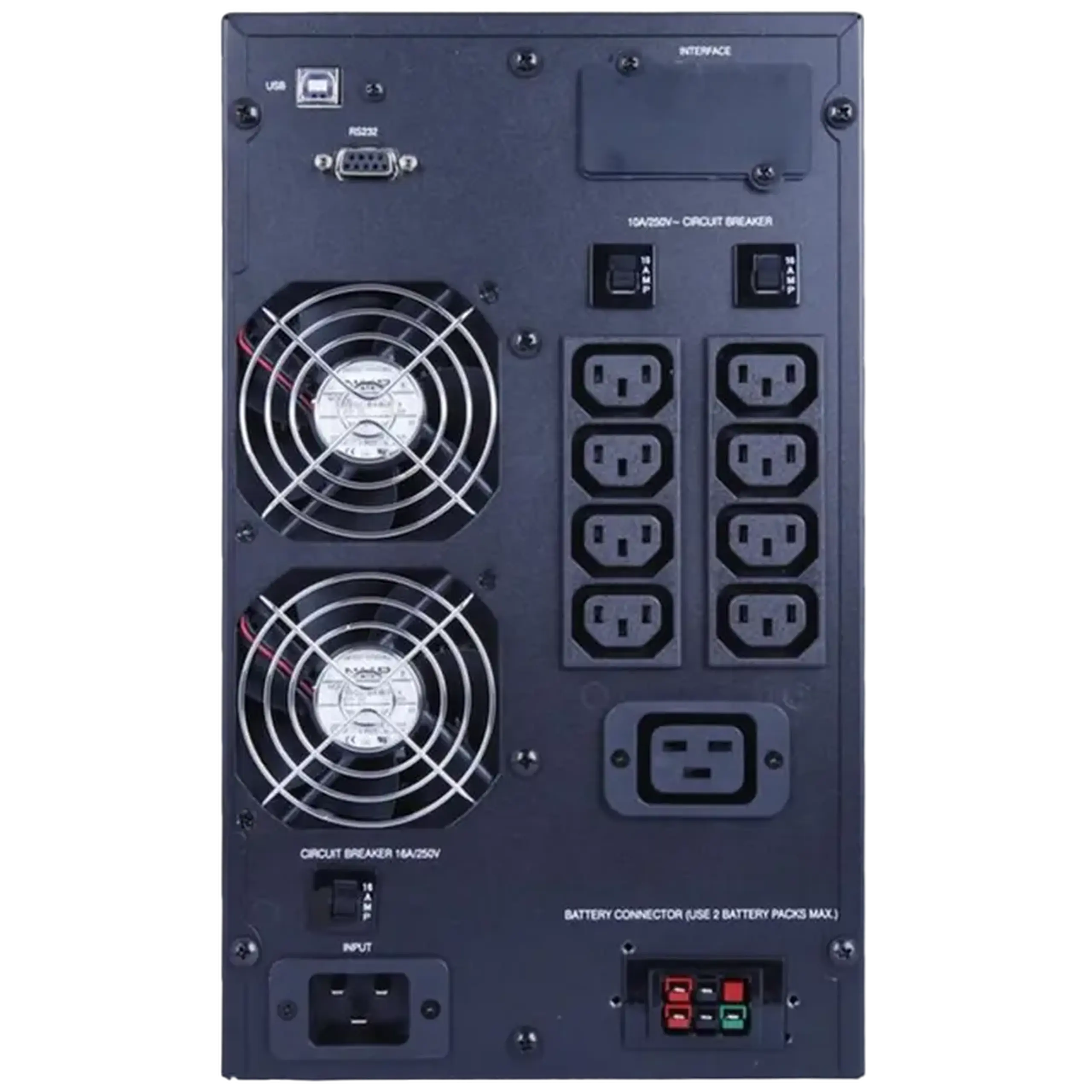 Sursă de alimentare neîntreruptibilă PCM MAC-3000, Online, 3000VA, Turn