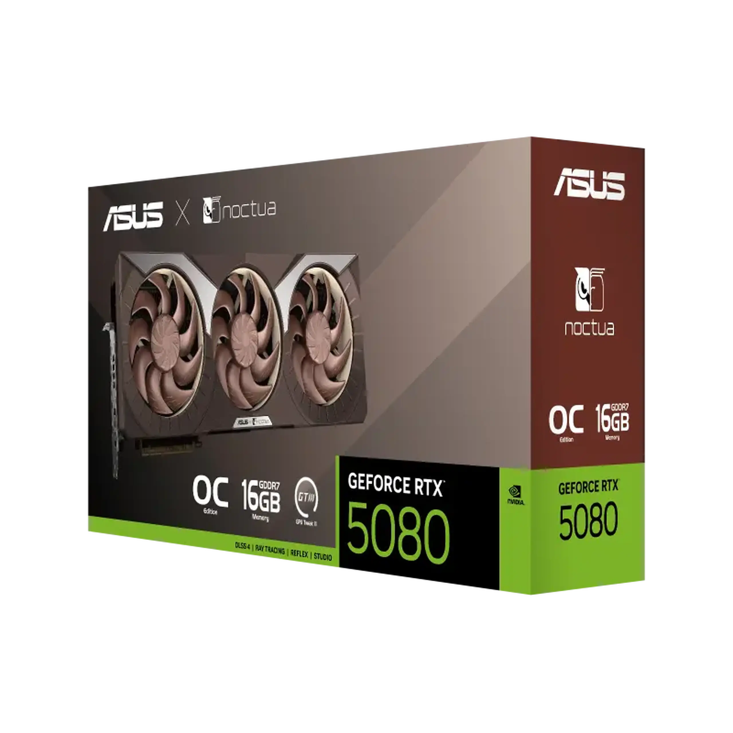 Placă Video ASUS RTX5080-O16G-NOCTUA, 16GB GDDR7 256bit