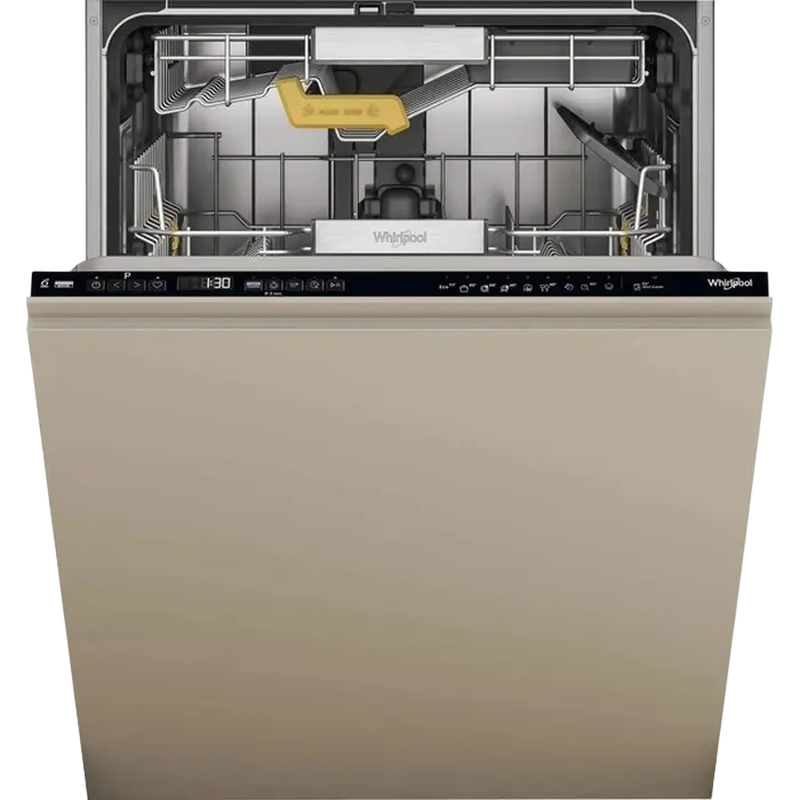 Mașină de spălat vase Whirlpool W8I HP42L, Negru
