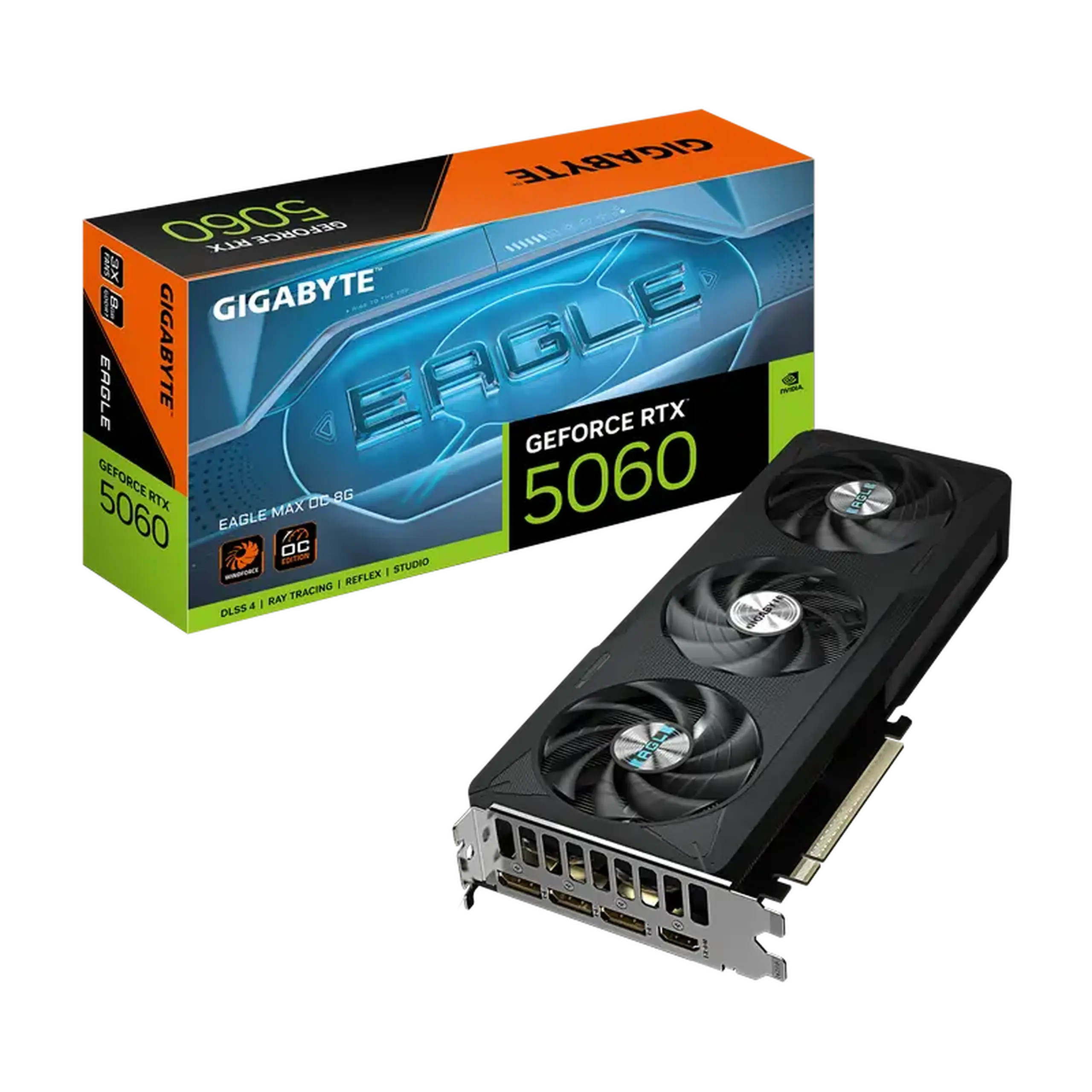 Placă Video Gigabyte GV-N5060EAGLEMAX OC-8GD, 8GB GDDR7 128bit