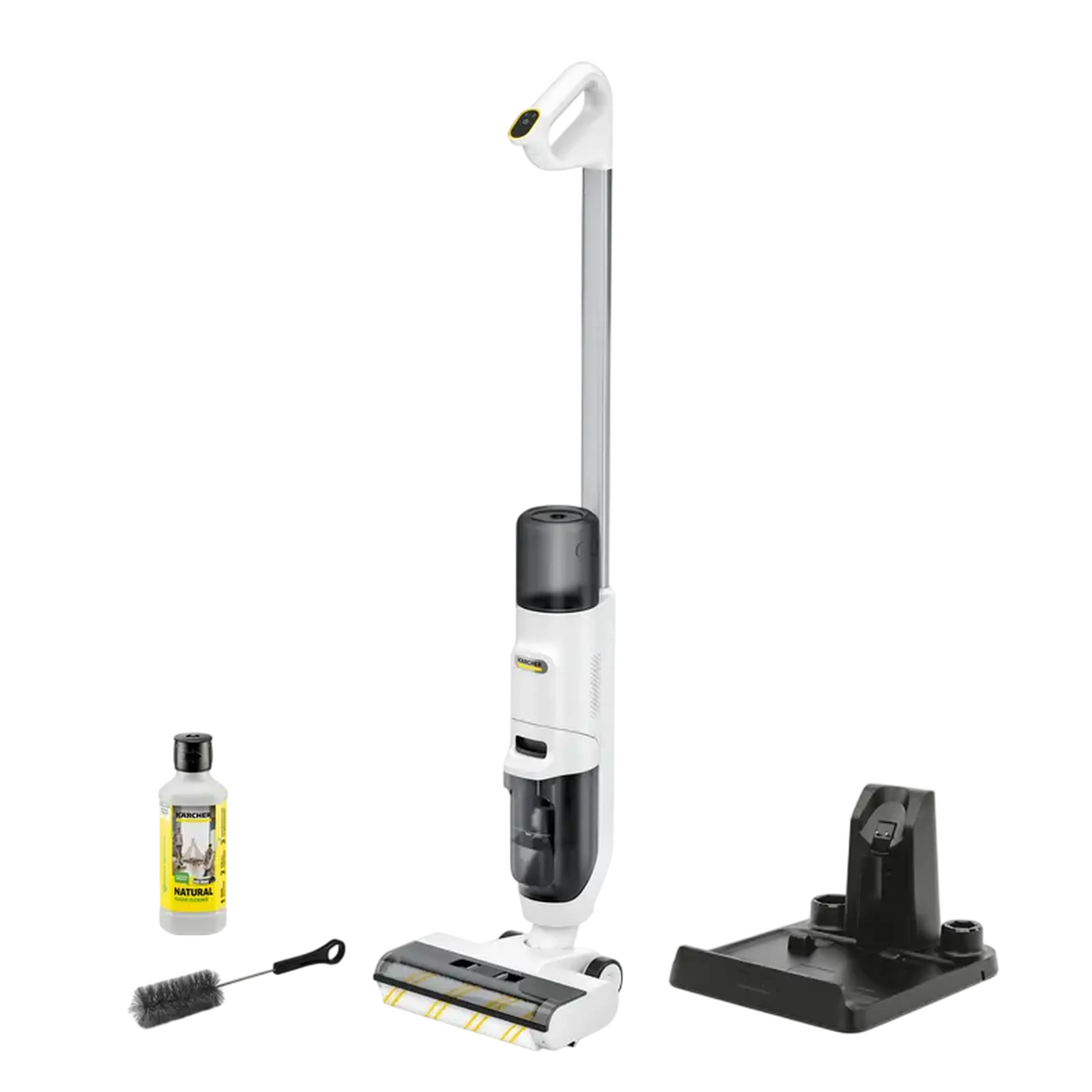 Mop electric Karcher FCV 2 Natural N 1.056-101.0, Alb