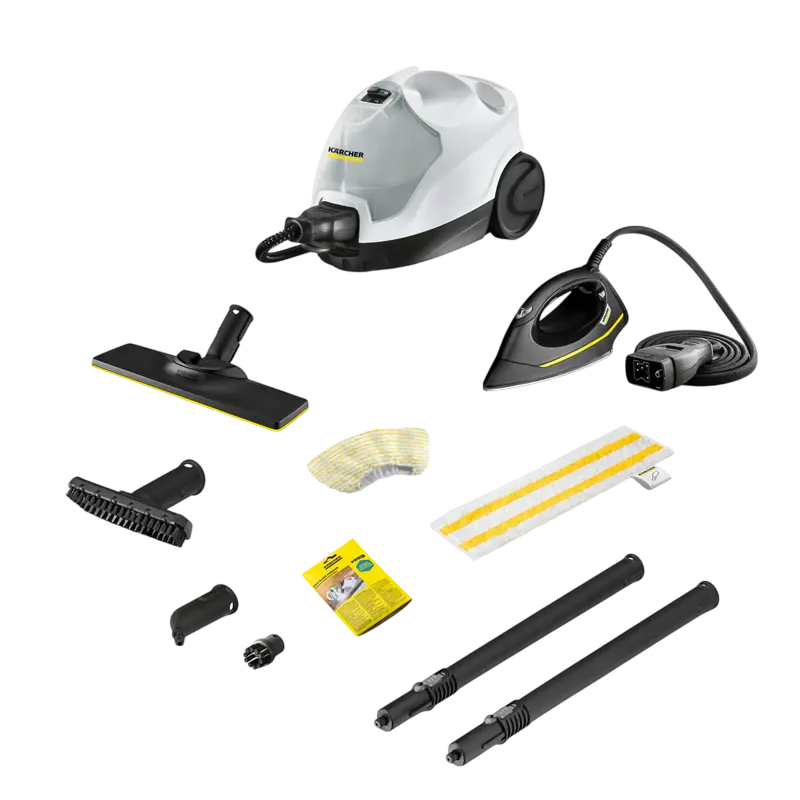 Aparat de curățat cu abur Karcher SC 4 EasyFix Iron 1.512-631.0, Alb