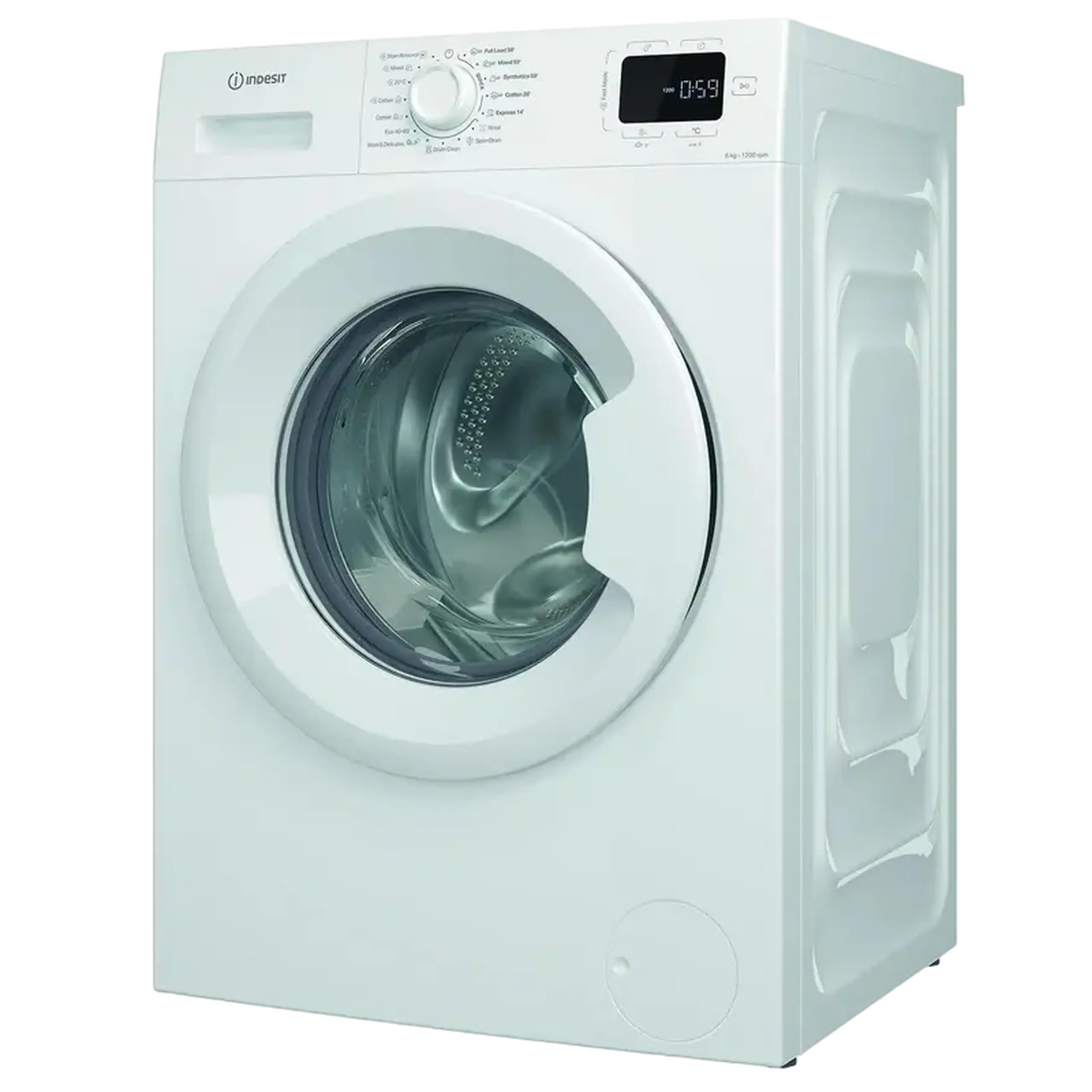 Mașină de spălat Indesit IM 642 MY, 6kg, Alb
