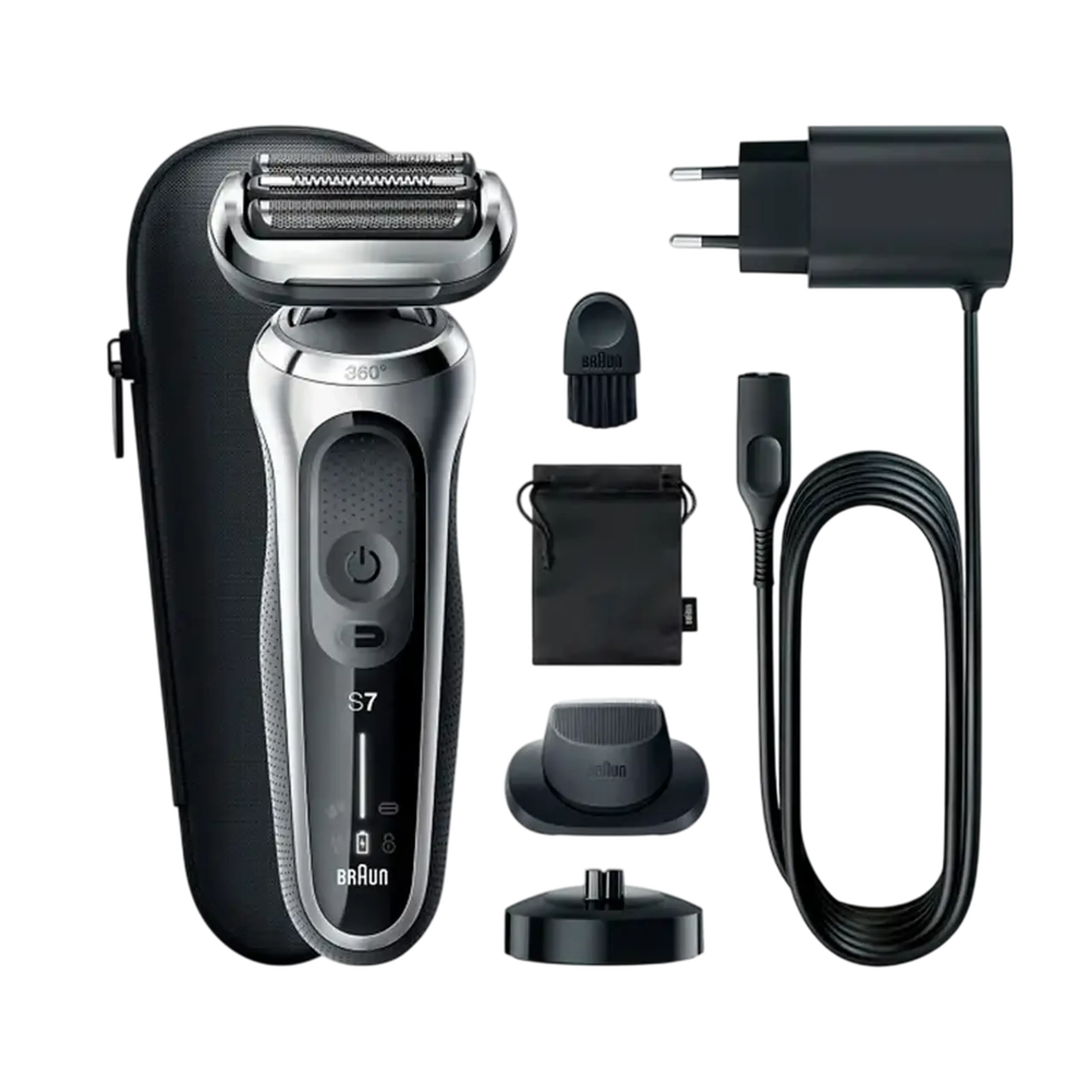 Aparat de ras electric Braun 71-S4200cs, Argintiu