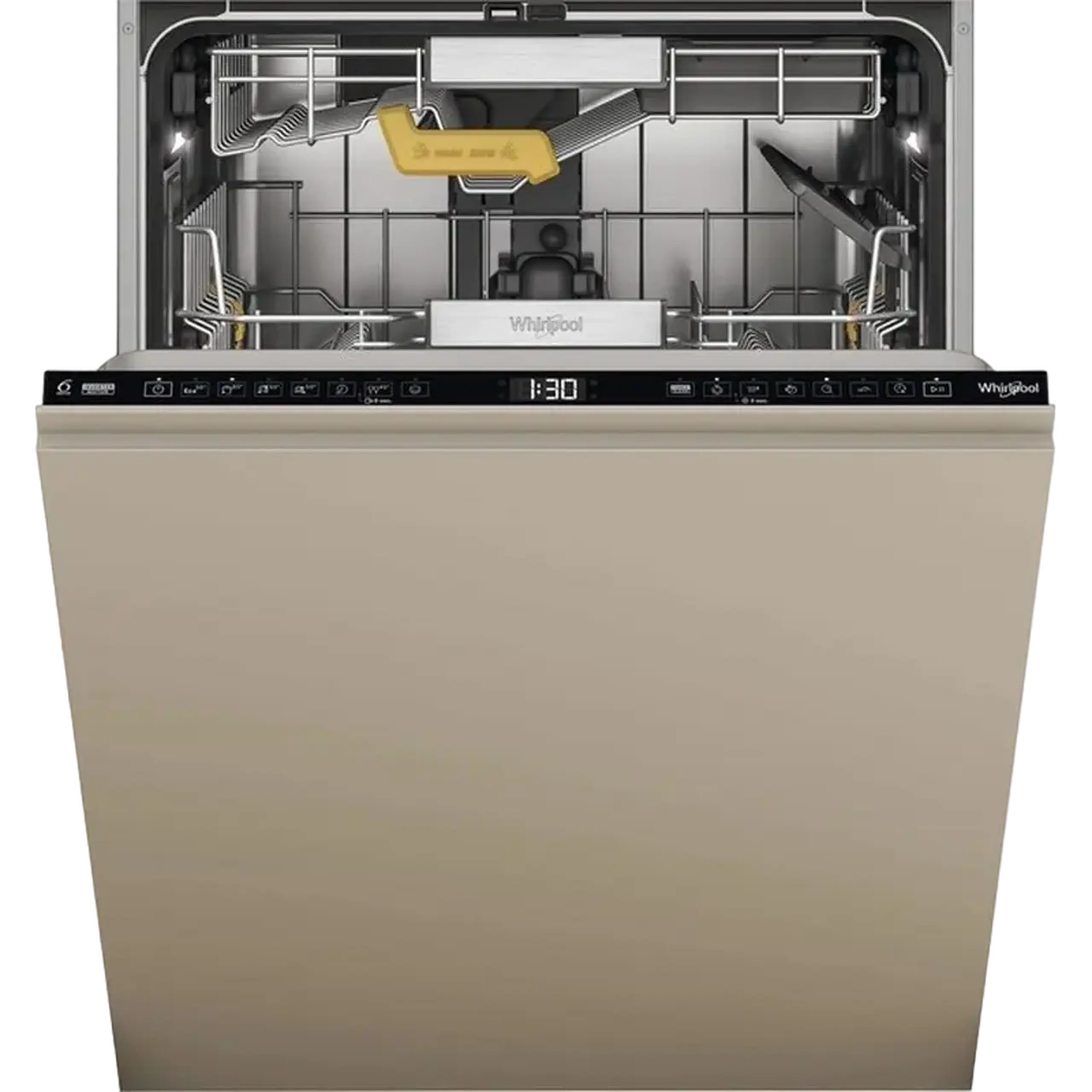 Mașină de spălat vase Whirlpool W8I Hf58 TU, Negru
