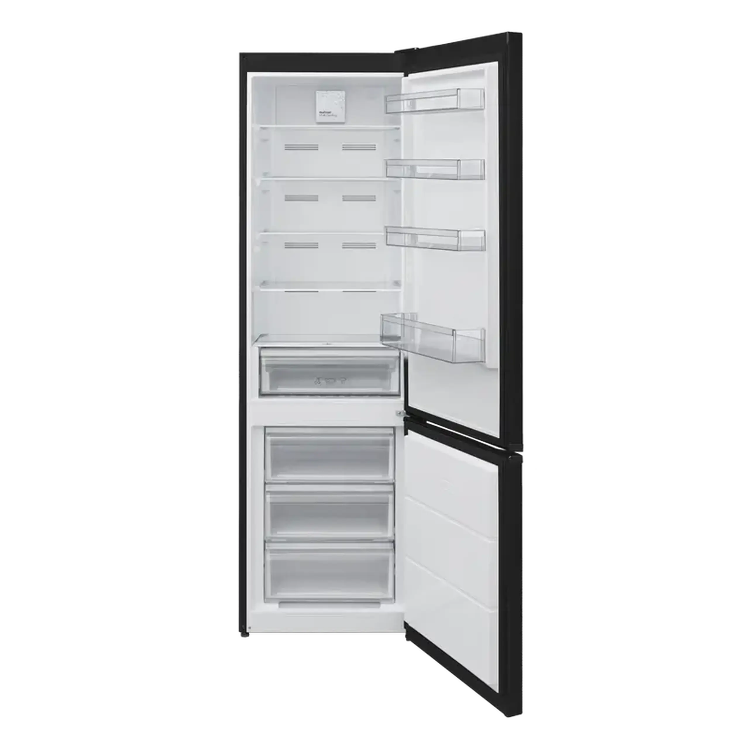 Frigider OZON OZ-NFN383EGIDFI-EU, Dark Inox
