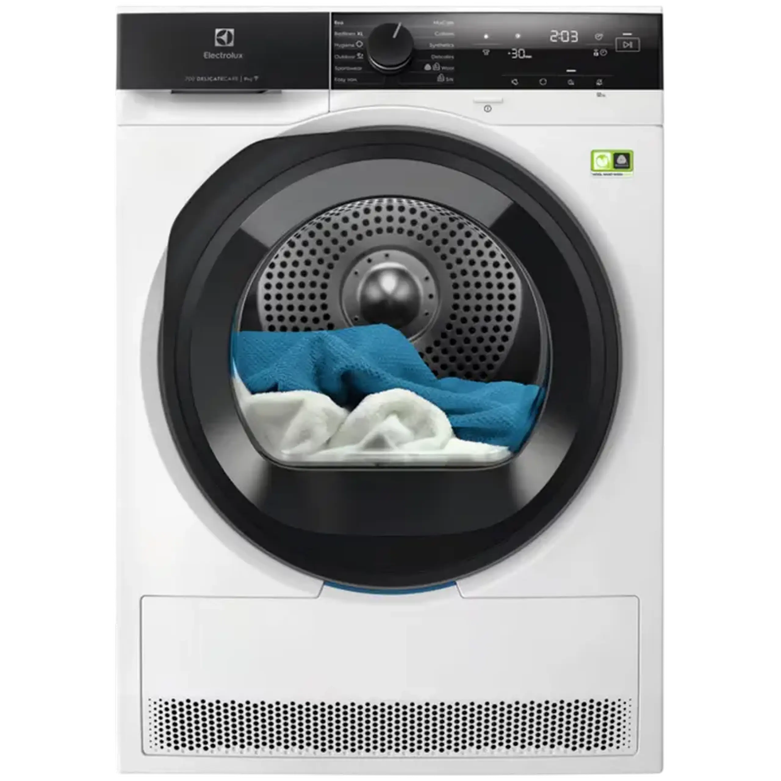 Uscător de rufe Electrolux EW7D495UCE, 9kg, Alb
