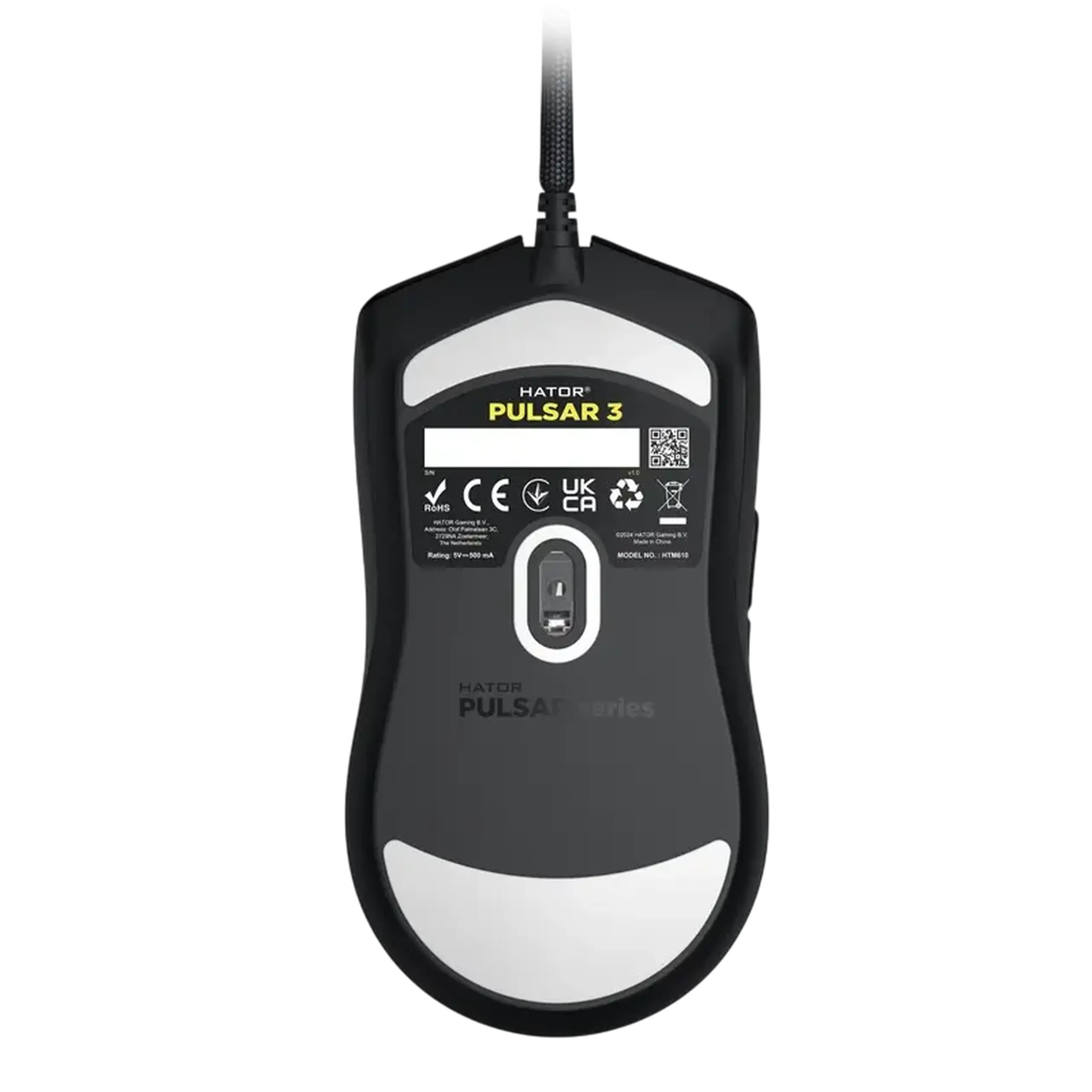 Gaming Mouse HATOR Pulsar 3, Negru