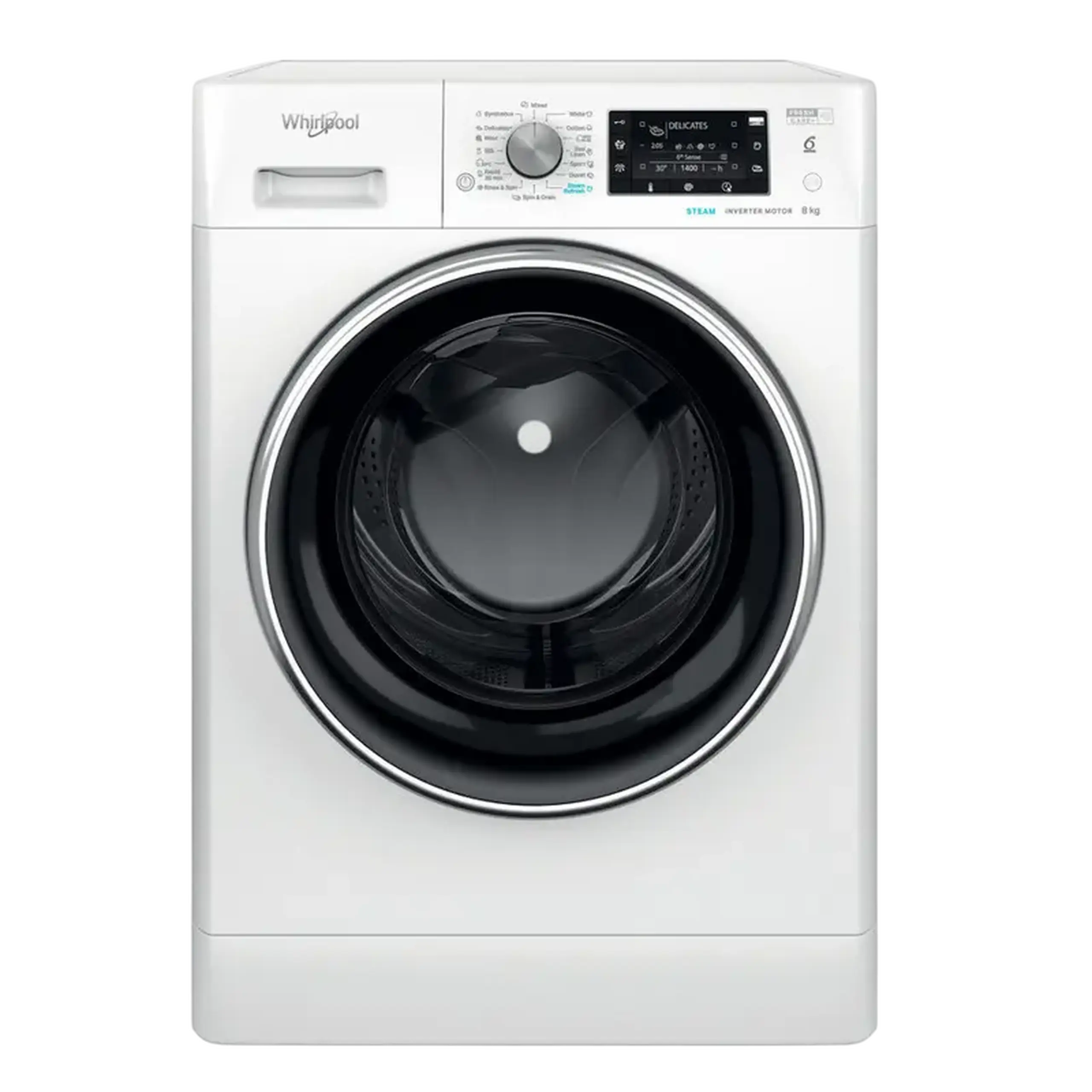 Mașină de spălat Whirlpool FFD 8489 BCV EE, 8kg, Alb