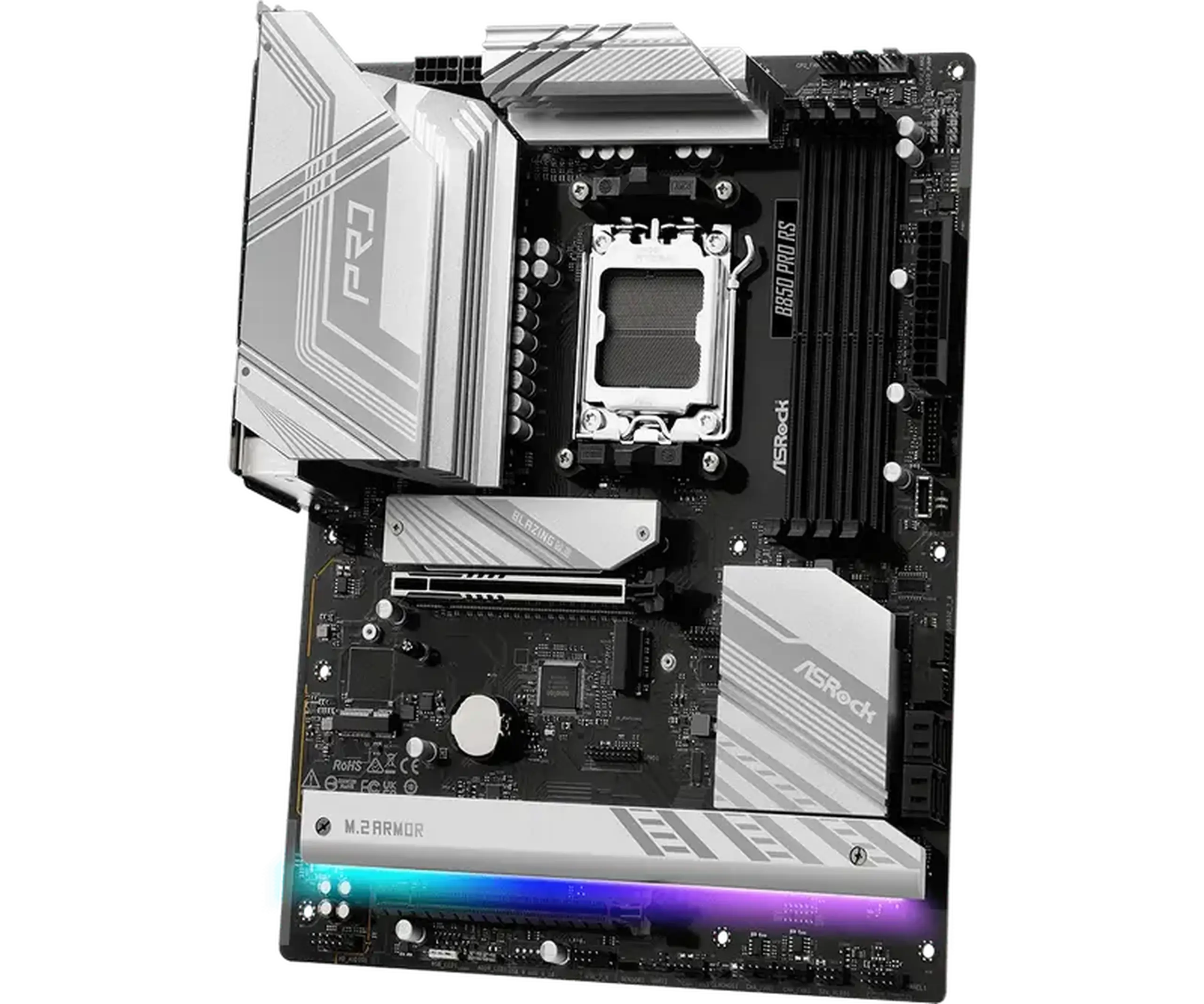 Placă de bază ASRock B850 Pro RS, AM5, AMD B850, ATX