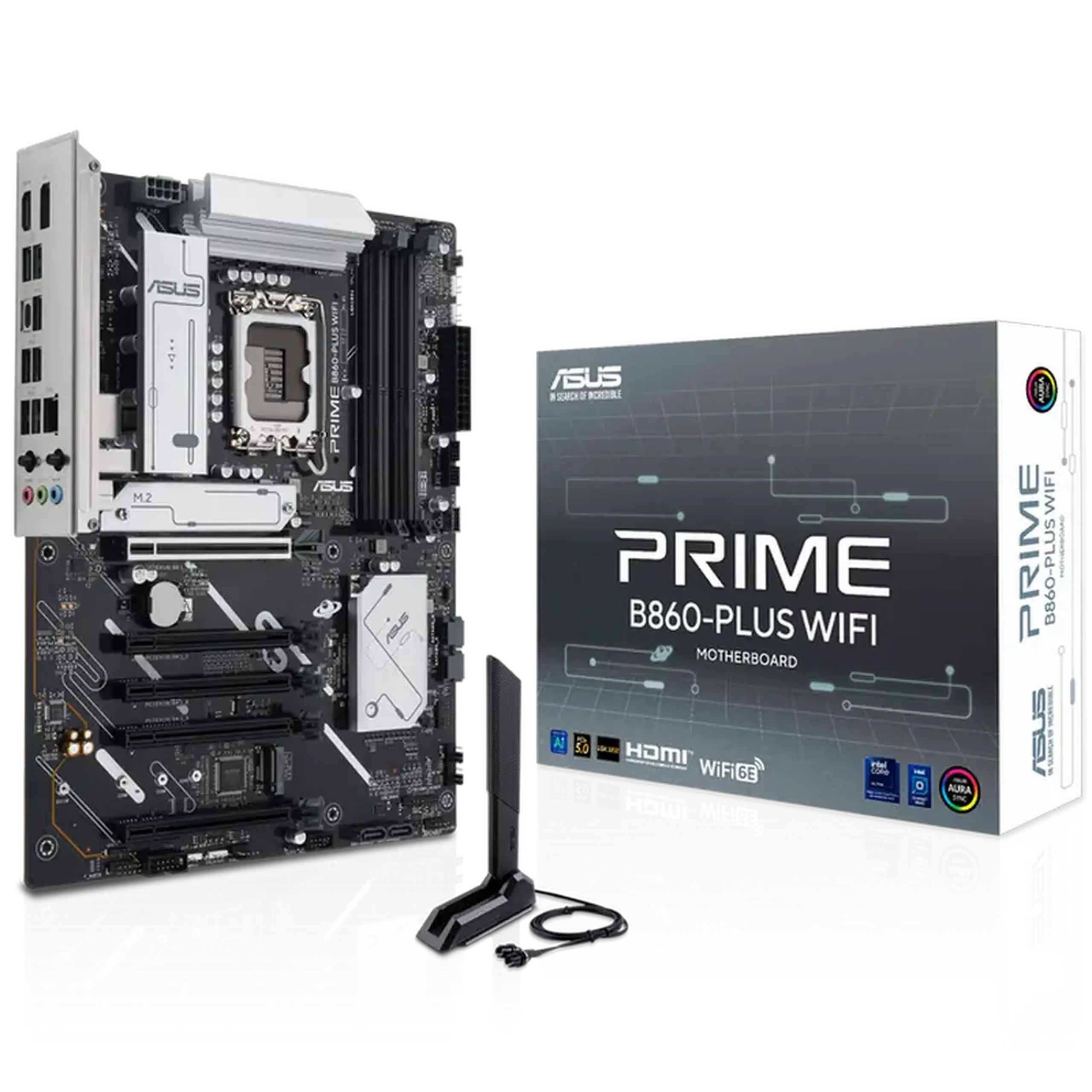 Placă de bază ASUS PRIME B860-PLUS WIFI, LGA1851, Intel B860, ATX