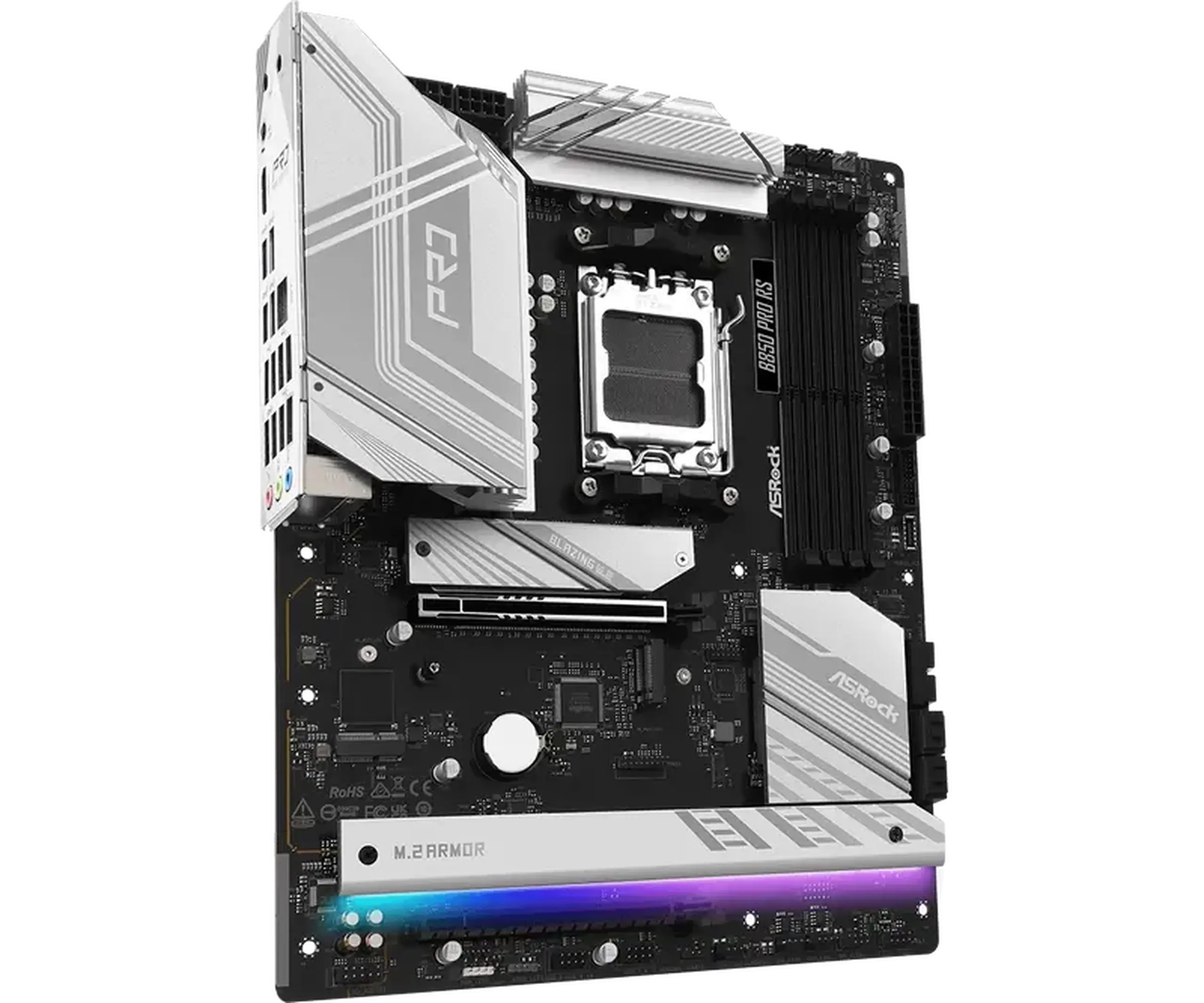 Placă de bază ASRock B850 Pro RS, AM5, AMD B850, ATX